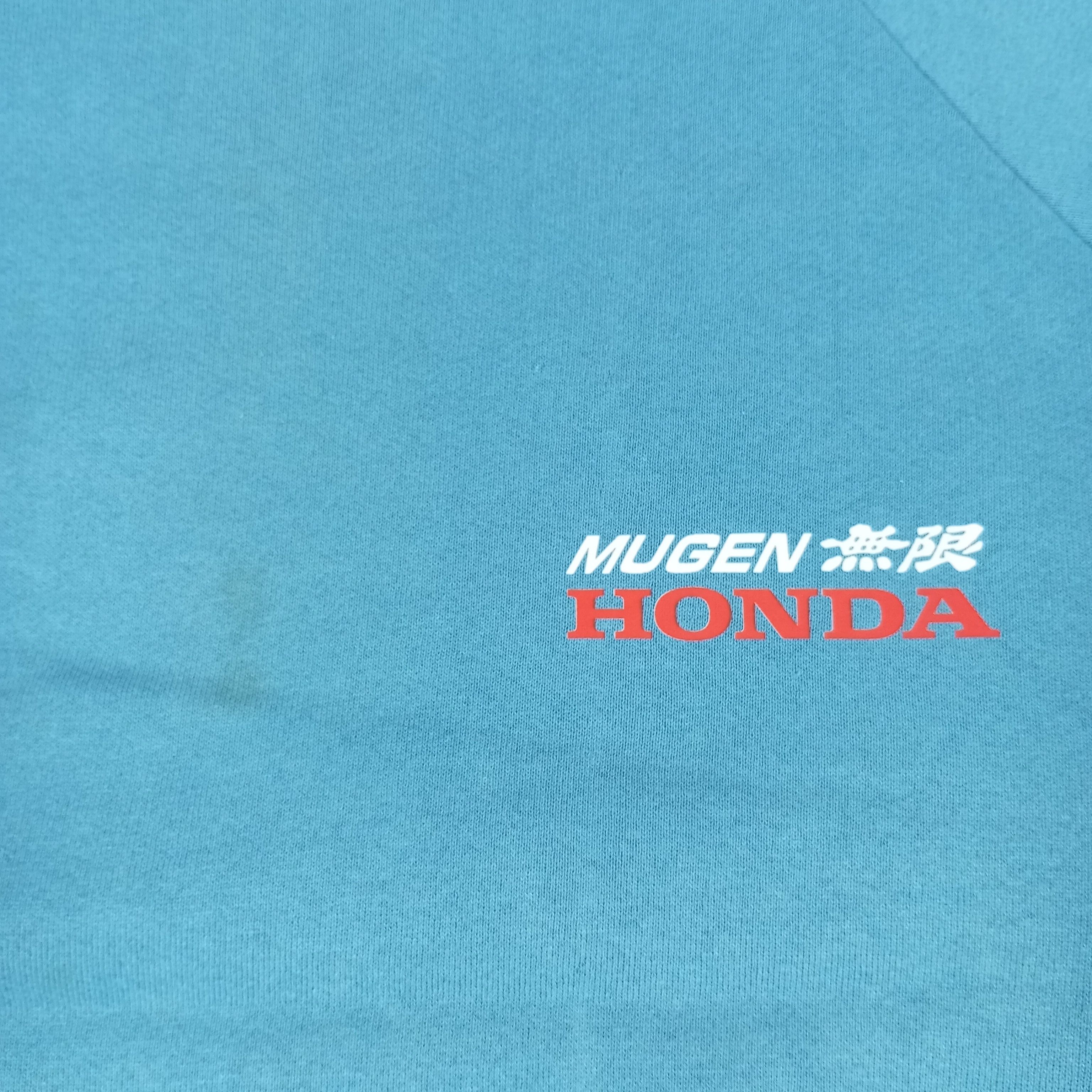 Japanese Brand × Vintage Mugen Honda Japanese Motorsports Custom Art Sweatshirt Size US L / EU 52-54 / 3 - 4 Thumbnail