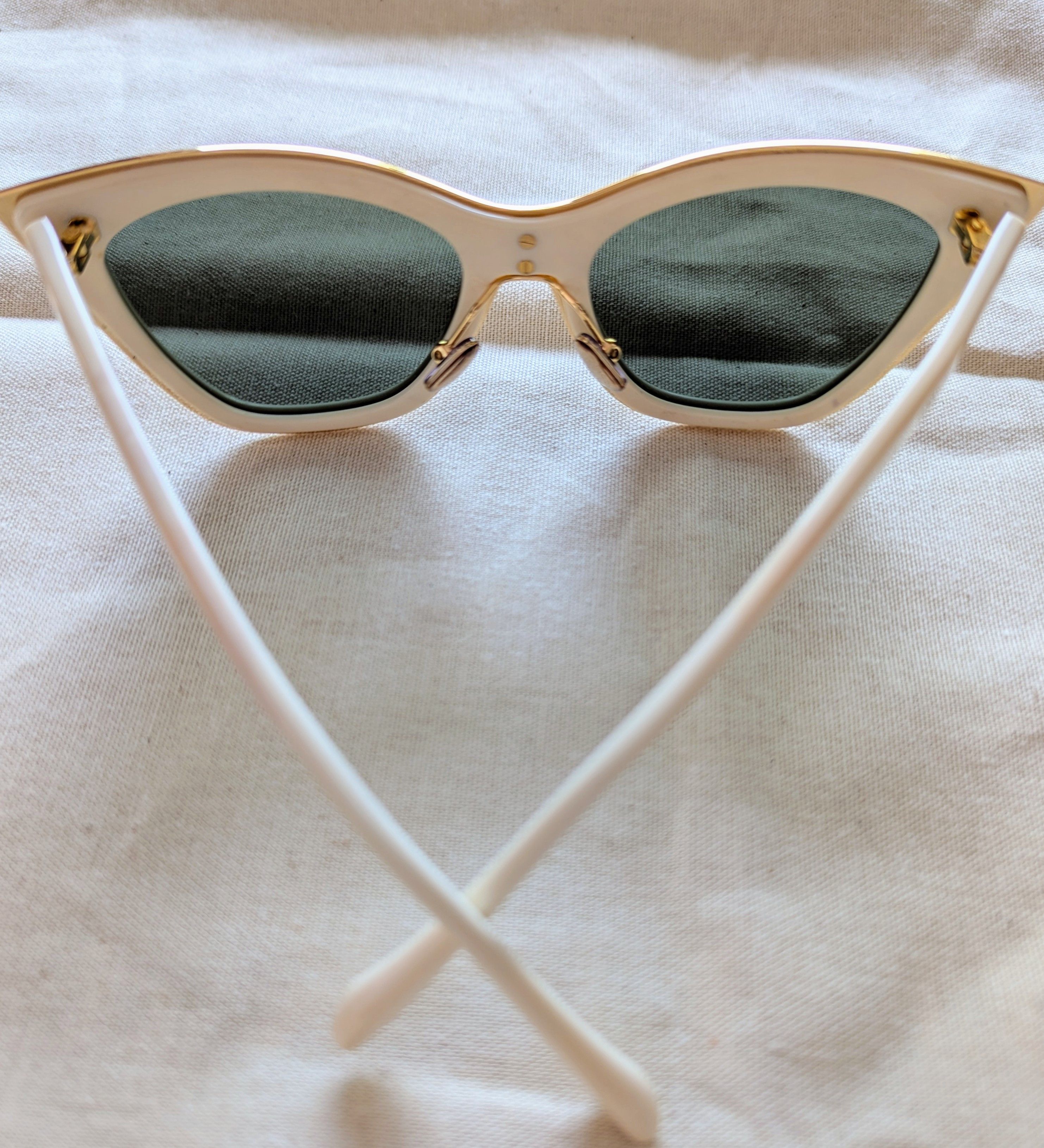 Anine Bing ANINE BING Echo Park Sunglasses | Color BONE | AUTH Size ONE SIZE - 10 Thumbnail