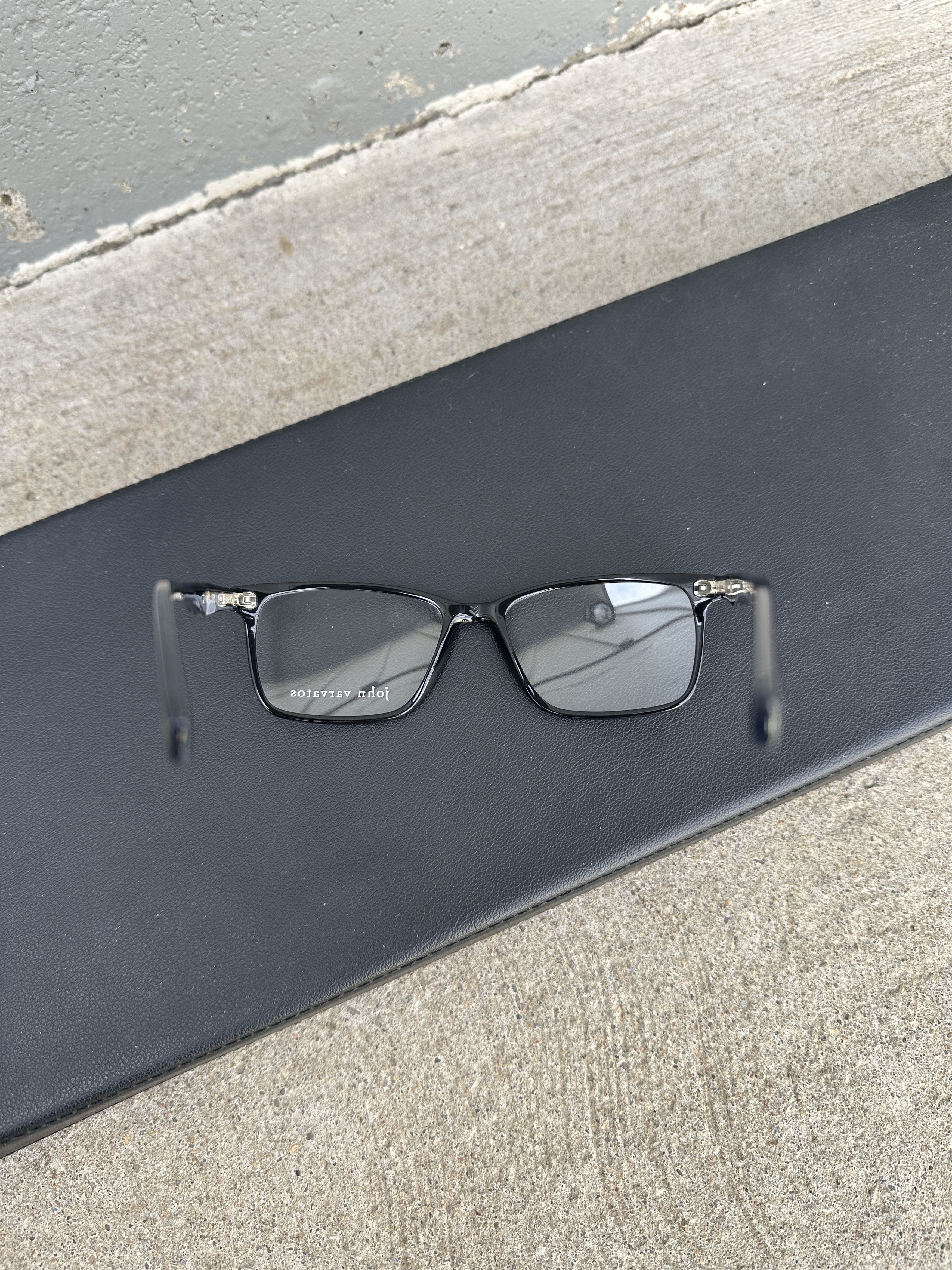 John Varvatos V379 54-17-145 Black Glasses Size ONE SIZE - 7 Thumbnail