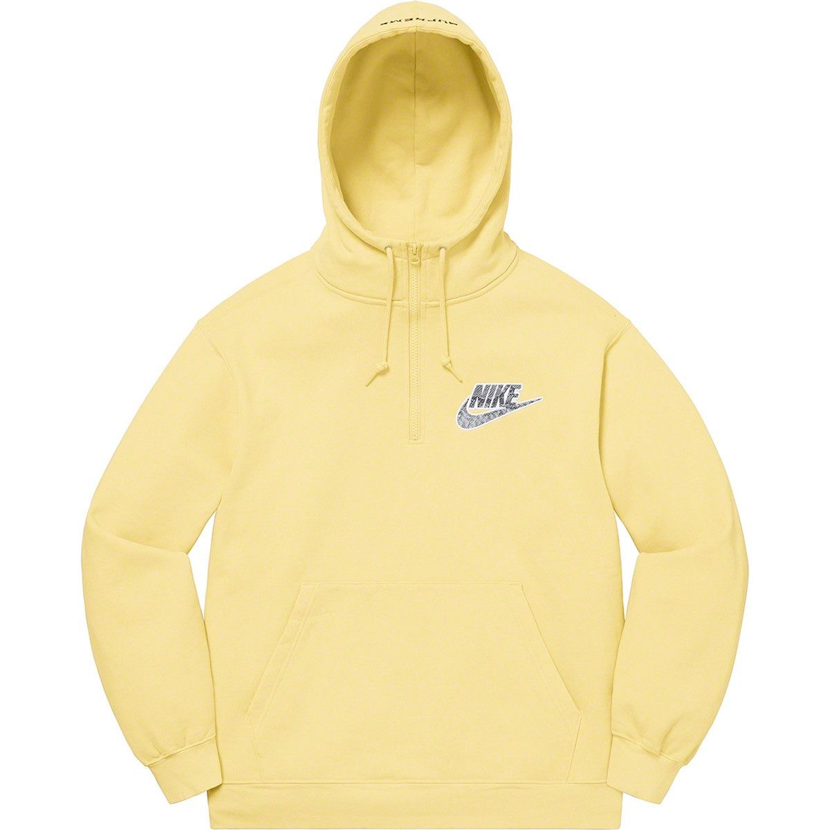 Nike × Supreme Supreme x Nike Half Zip Hooded Sweatshirt Pale 