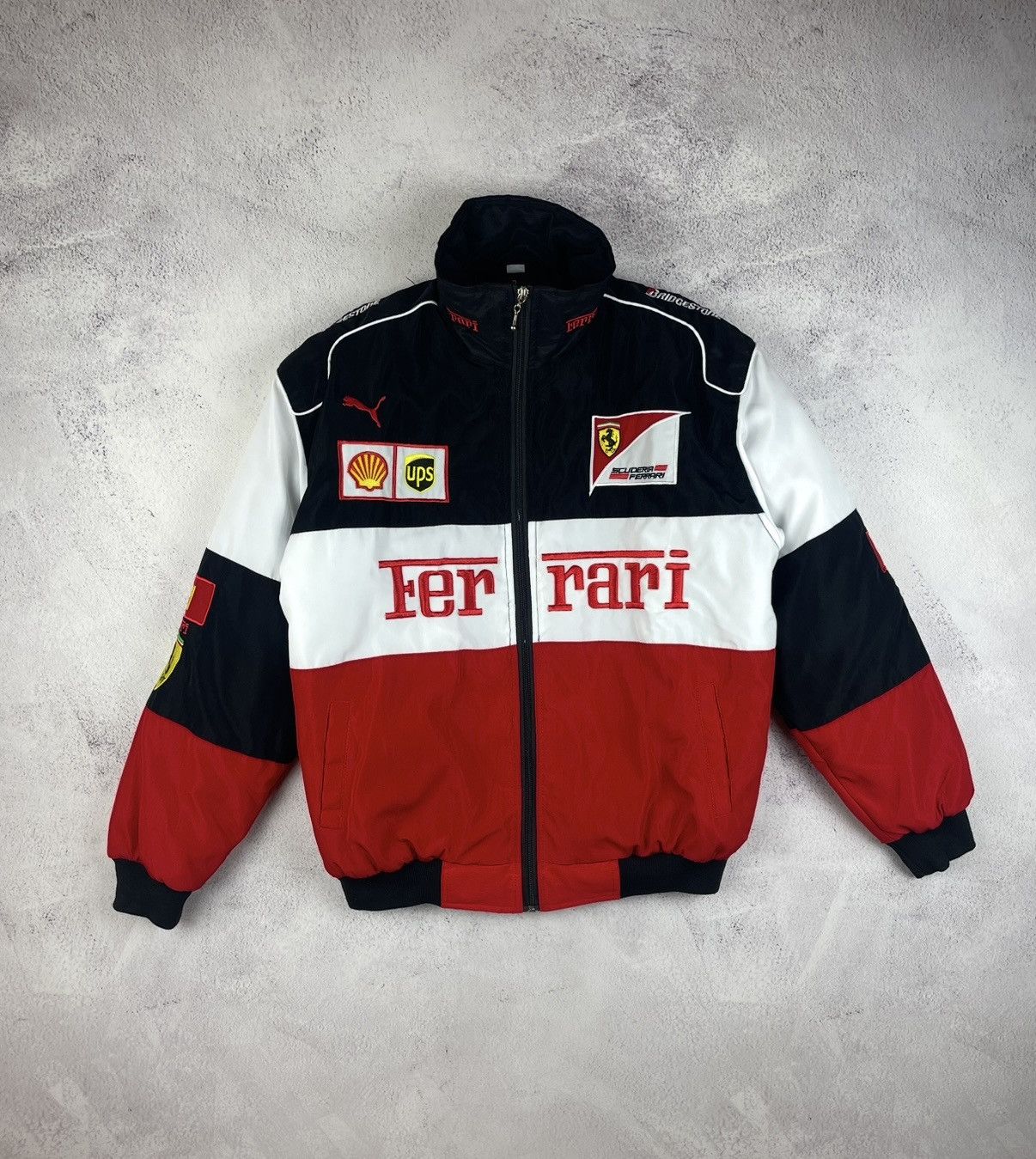 Ferrari Vintage Ferrari Racing Jacket F1 Team Formula 1 Bomber Size US M / EU 48-50 / 2 - 1 Thumbnail