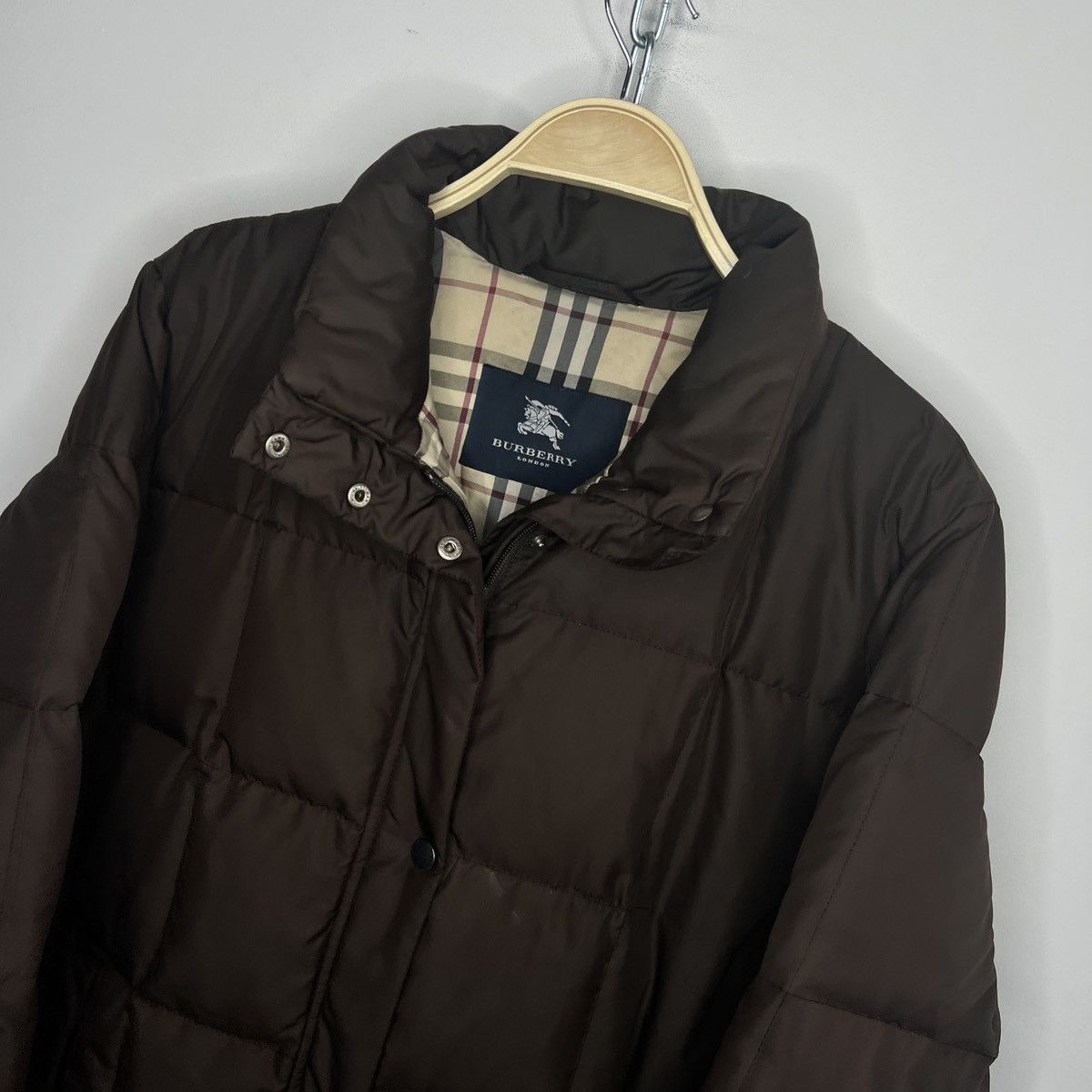 Burberry Burberry Puffer Goose Down Jacket Parka Brown Size US M / EU 48-50 / 2 - 4 Thumbnail