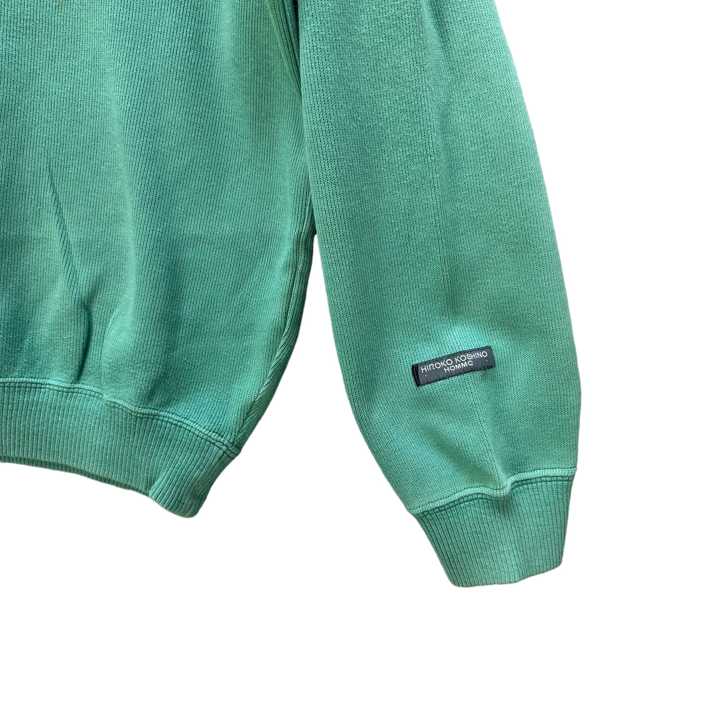Hiroko Koshino Homme VINTAGE HIROKO KOSHINO HOMME BIG LOGO SWEATSHIRTS #8483-011 Size US M / EU 48-50 / 2 - 6 Thumbnail