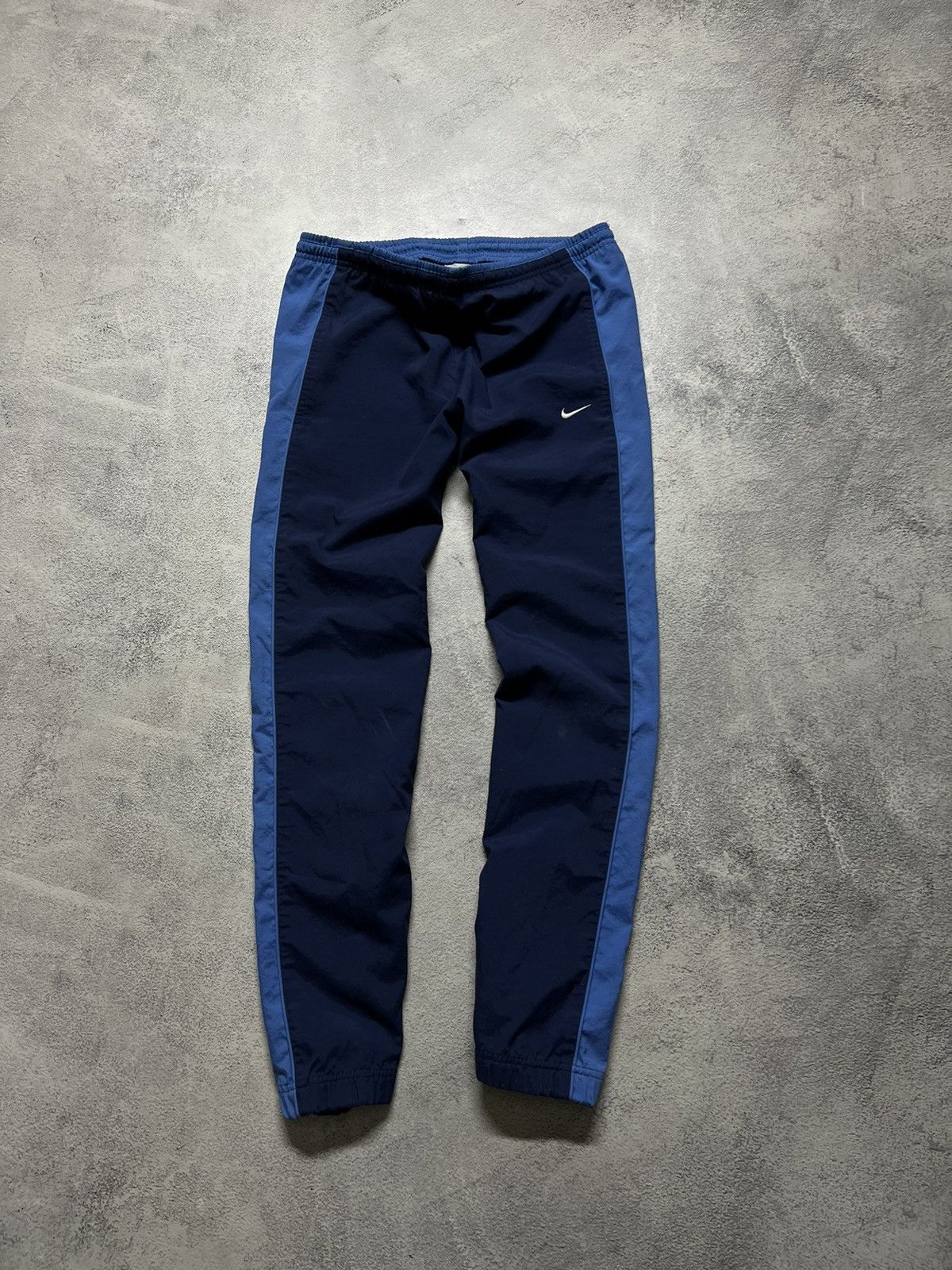 Nike × Vintage Vintage Y2K Nike Nylon Mini Swoosh Drill Pants 00’s Size US 30 / EU 46 - 3 Thumbnail