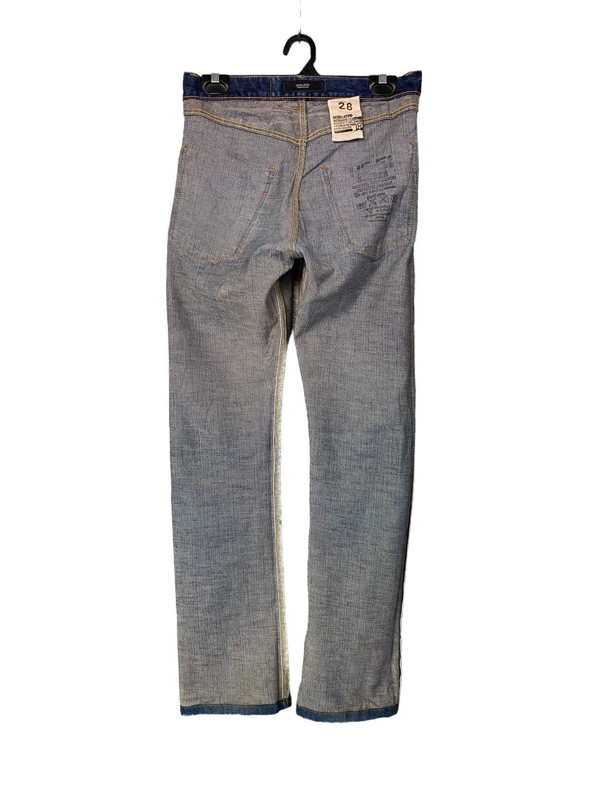 Designer × Japanese Brand Hosu.Atpd Redline Jeans W30” Size US 30 / EU 46 - 12 Thumbnail