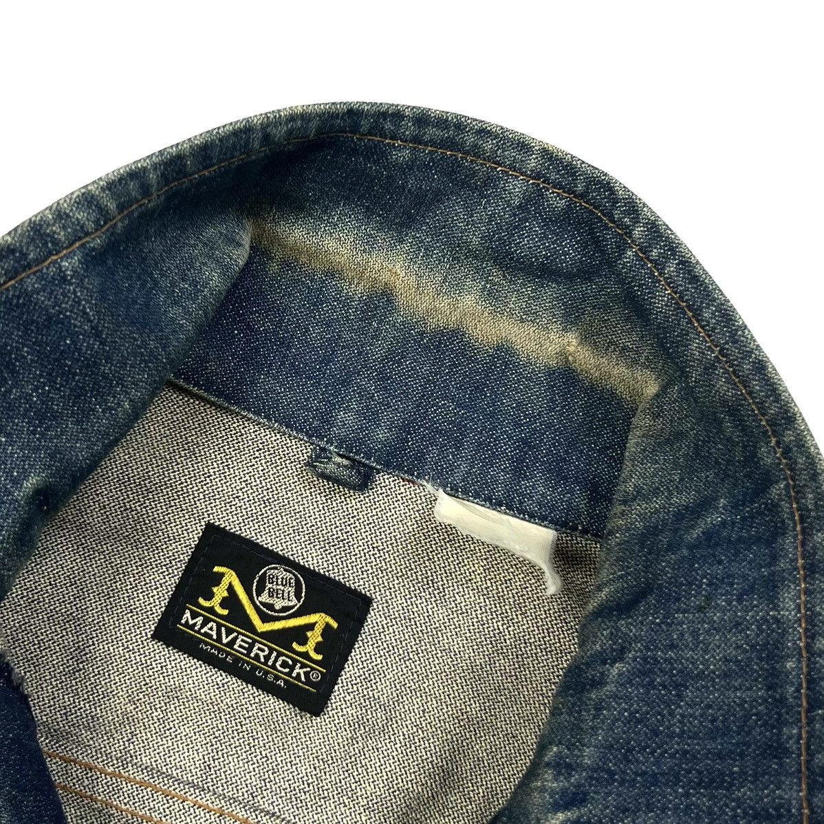 Vintage Vintage Maverick Blue Bell Patched Denim Vest Made In USA Size US M / EU 48-50 / 2 - 21 Thumbnail