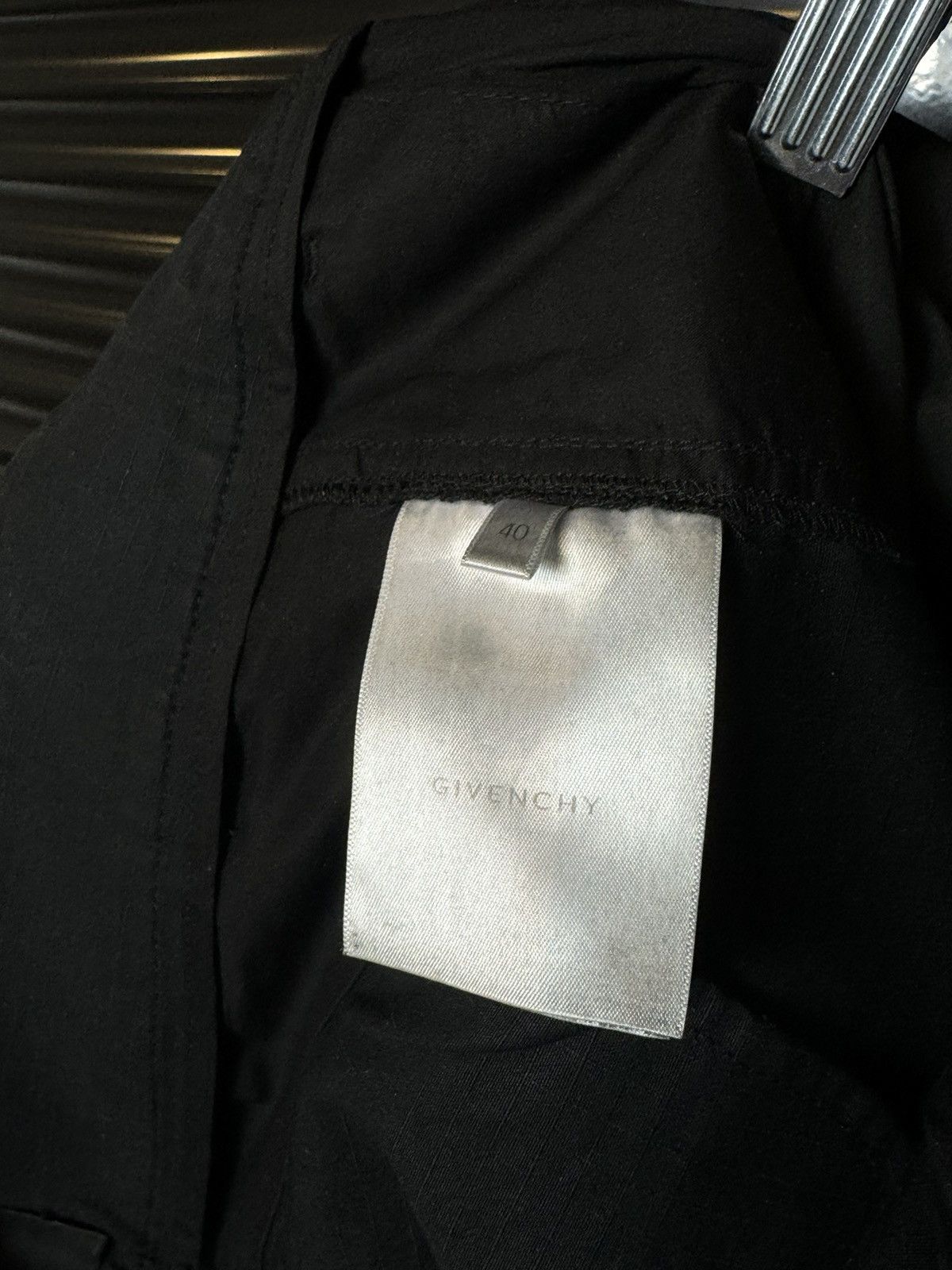 Givenchy Givenchy Black Cargo Pants - Size 40 Size US 33 - 10 Thumbnail
