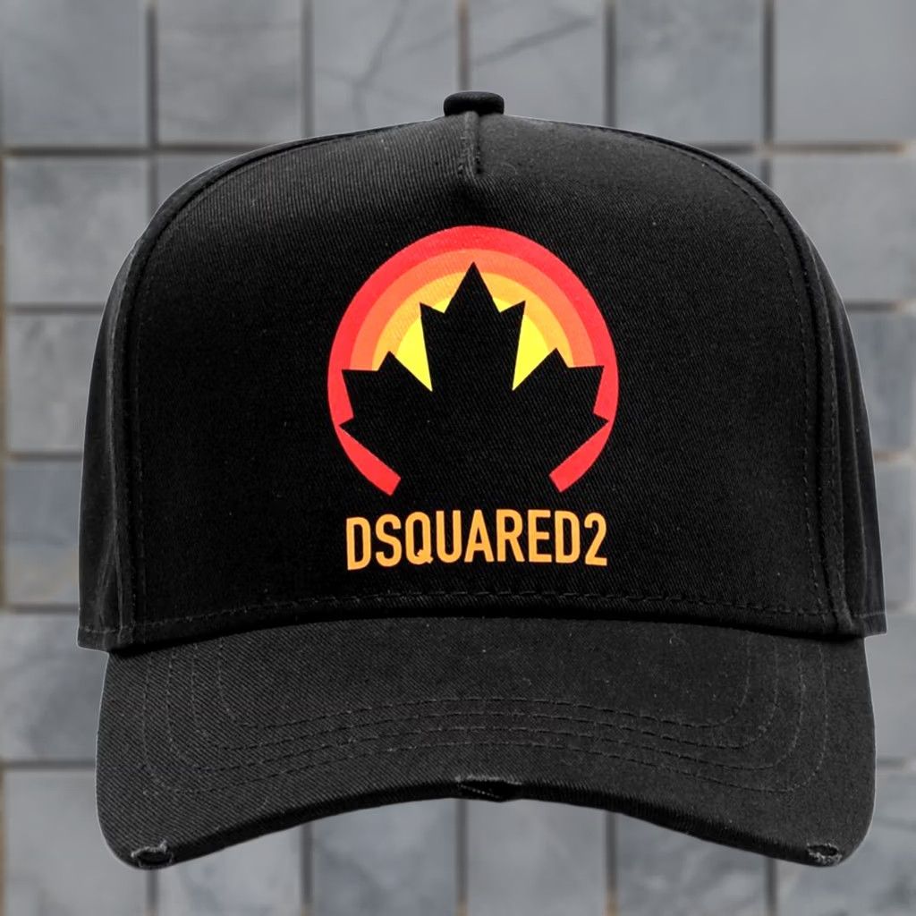 Dsquared2 Dsquared2 Leaf Icon Baseball Cap Trucker Hat New Collection Size ONE SIZE - 1 Thumbnail