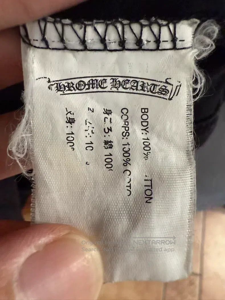 Chrome Hearts CHROME HEARTS Size M Black scroll red USA limited short sle Size US M / EU 48-50 / 2 - 4 Thumbnail