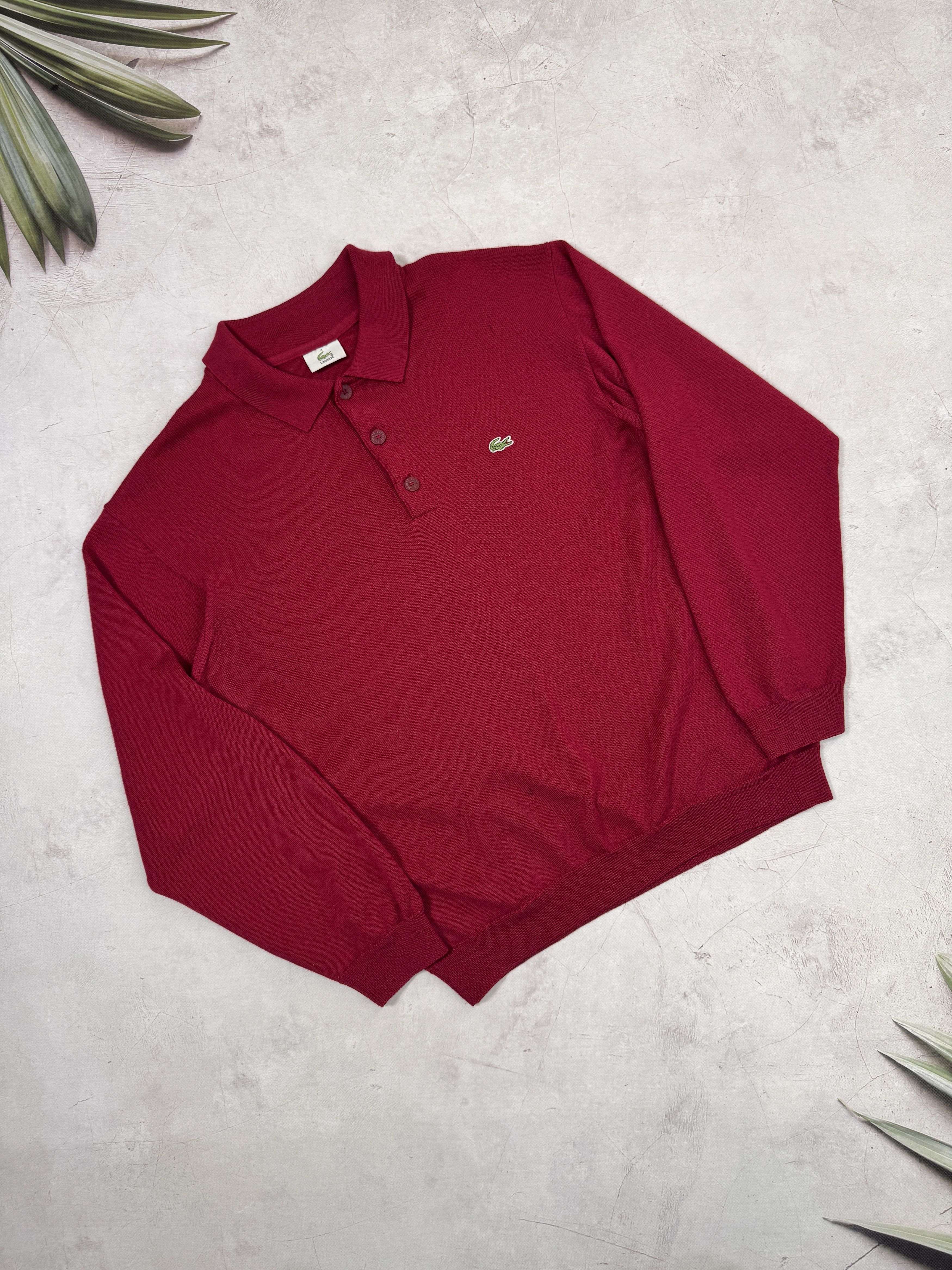 Lacoste Vintage Lacoste Sweater Pullover Jumper Wool Size US M / EU 48-50 / 2 - 13 Thumbnail