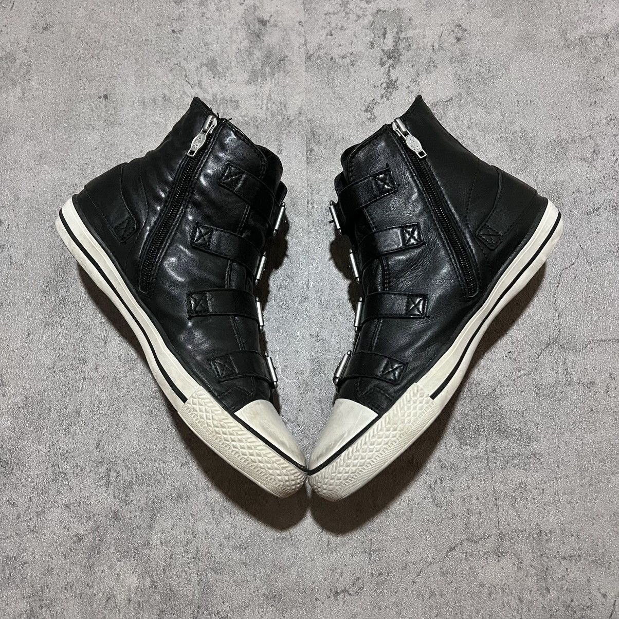 ASH Ash Vincent Strap Leather Hedi Slimane Indie Sleaze Punk Size US 8 / EU 41 - 3 Thumbnail