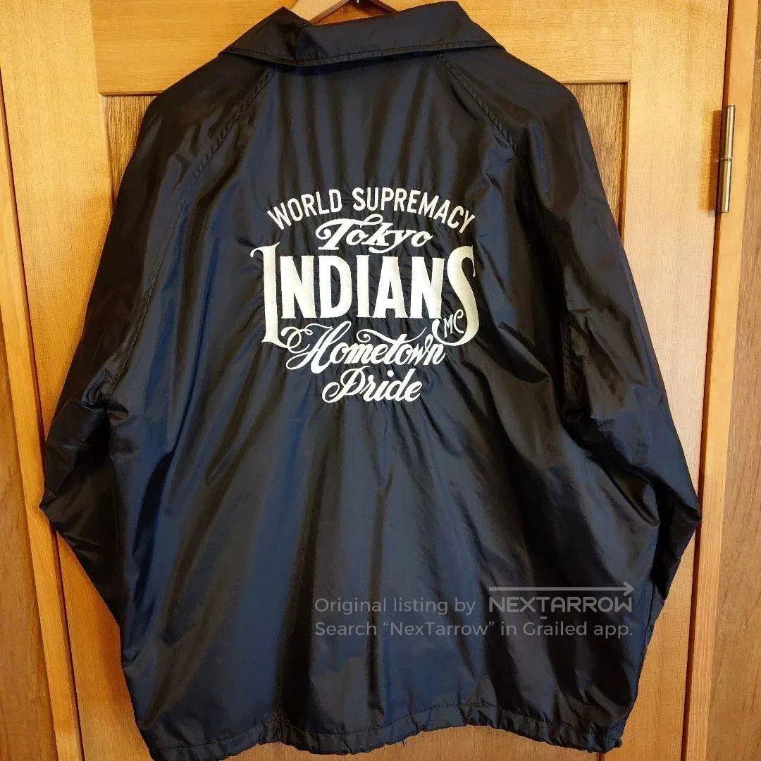 Neighborhood vintage tokyo indians coach jacket xl. Size US XL / EU 56 / 4 - 1 Thumbnail
