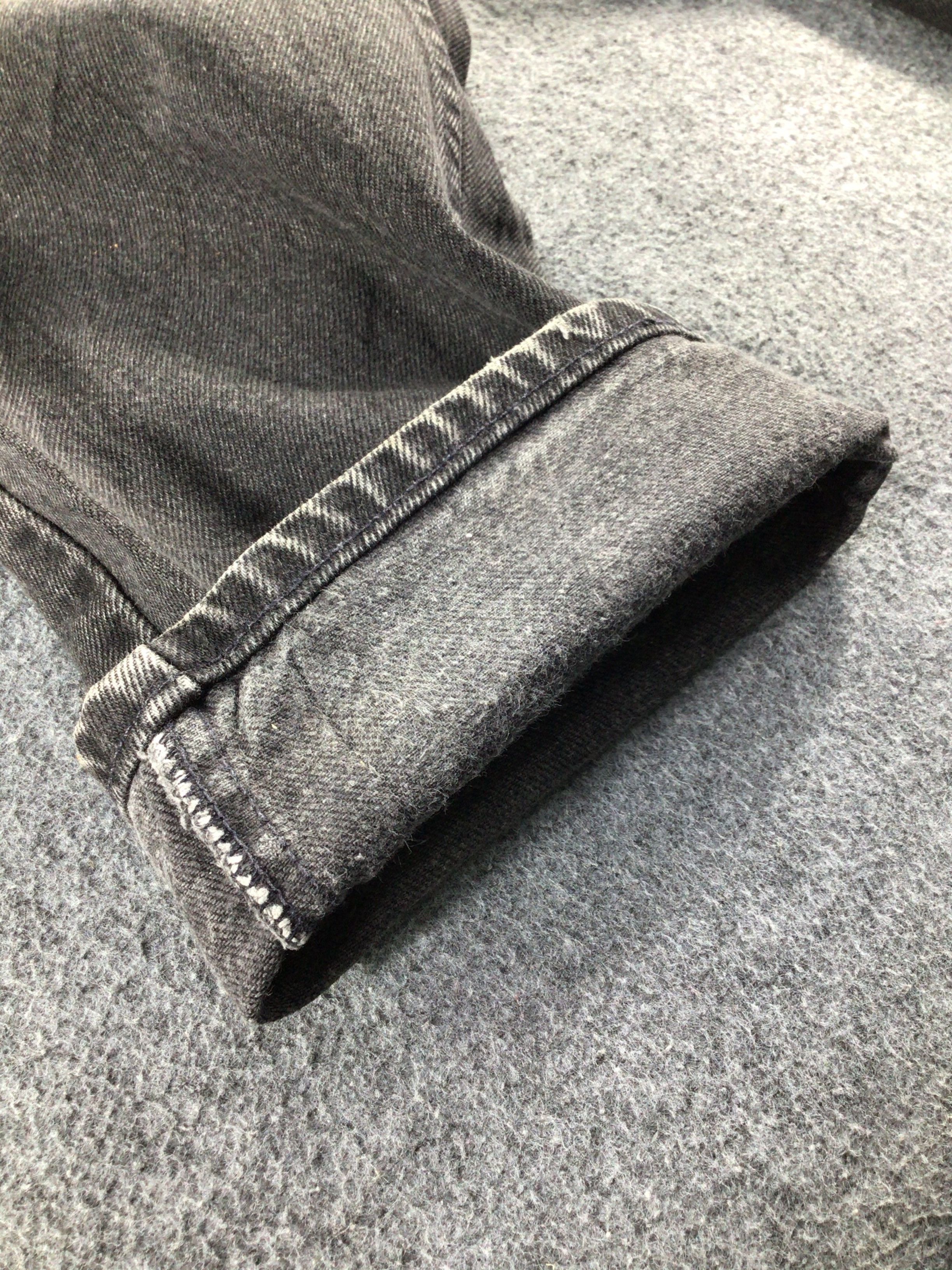 Levi's × Vintage Vintage Levis 550 Jeans Orange Tab Faded Black Denim -J325 Size US 37 - 5 Thumbnail