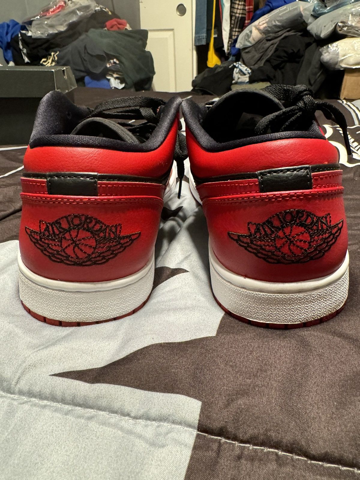 Jordan Brand × Nike Jordan 1 Low Reverse Bred Size US 11.5 / EU 44-45 - 4 Thumbnail