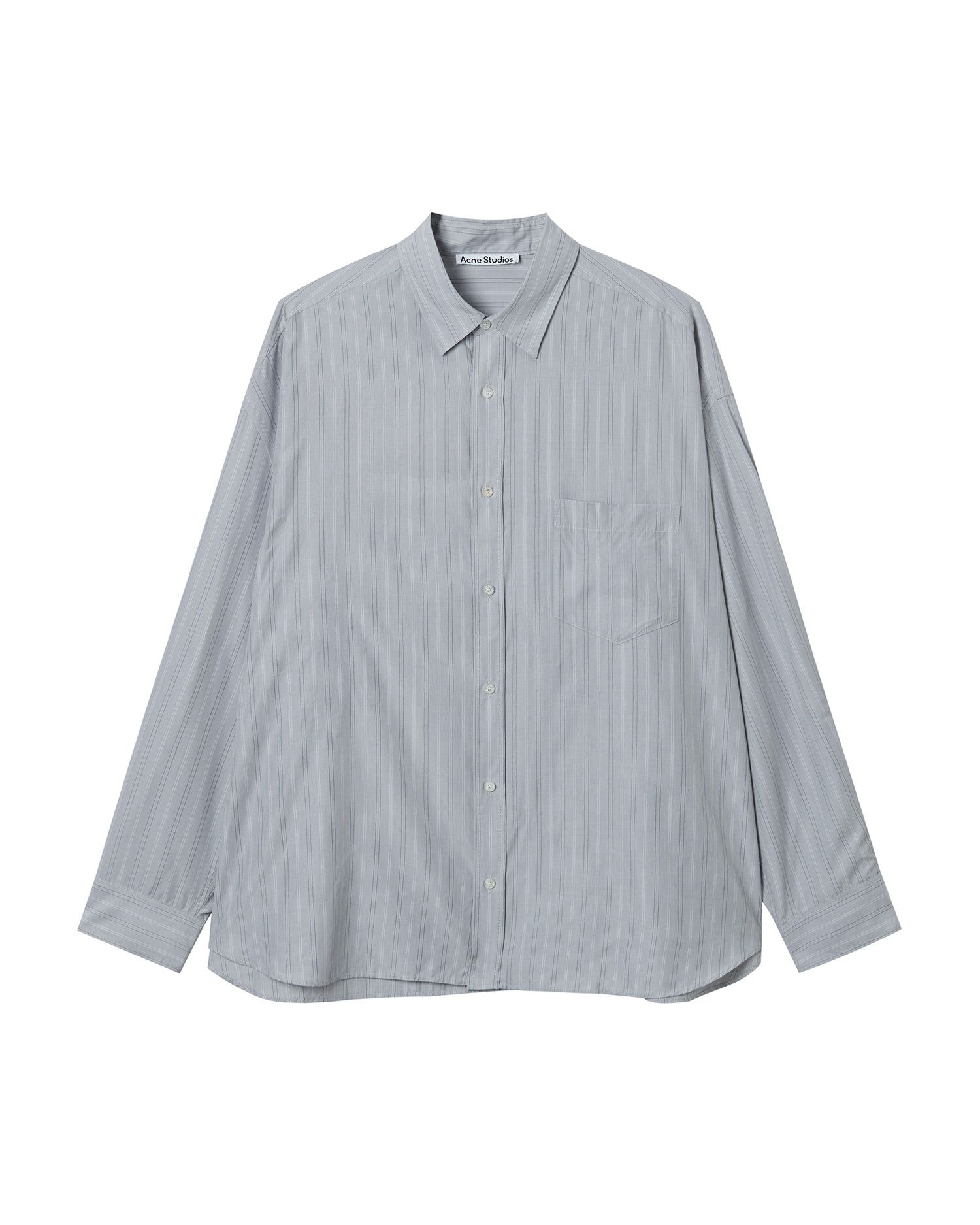 Acne Studios Acne Studios Stripe Long Sleeve Shirt Size US M / EU 48-50 / 2 - 1 Thumbnail