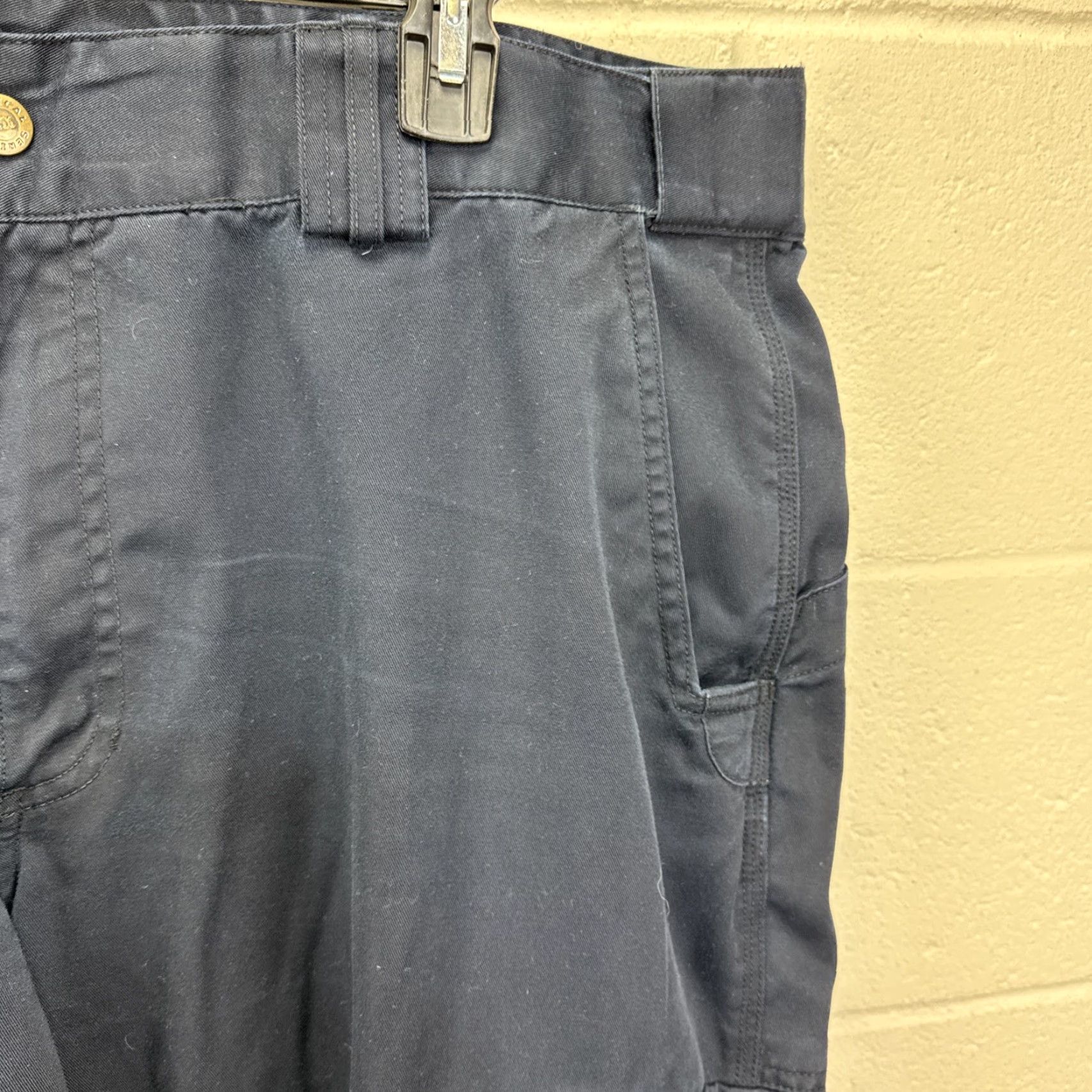 Vintage 5.11 Tactical Pants Mens 40x30 Navy Blue Taclite Pro Ripstop Cargo Utility 74273 Size US 40 / EU 56 - 3 Thumbnail