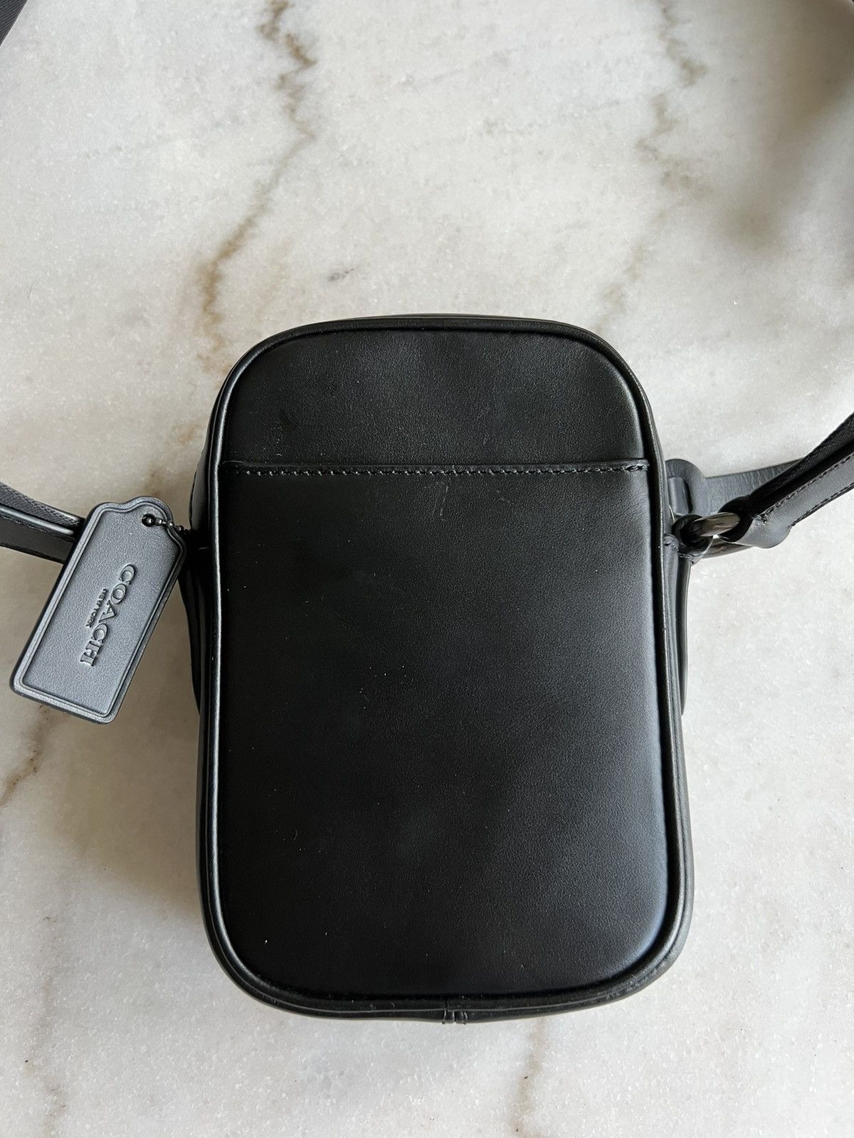 Coach Coach black leather shoulder bag Size ONE SIZE - 4 Thumbnail