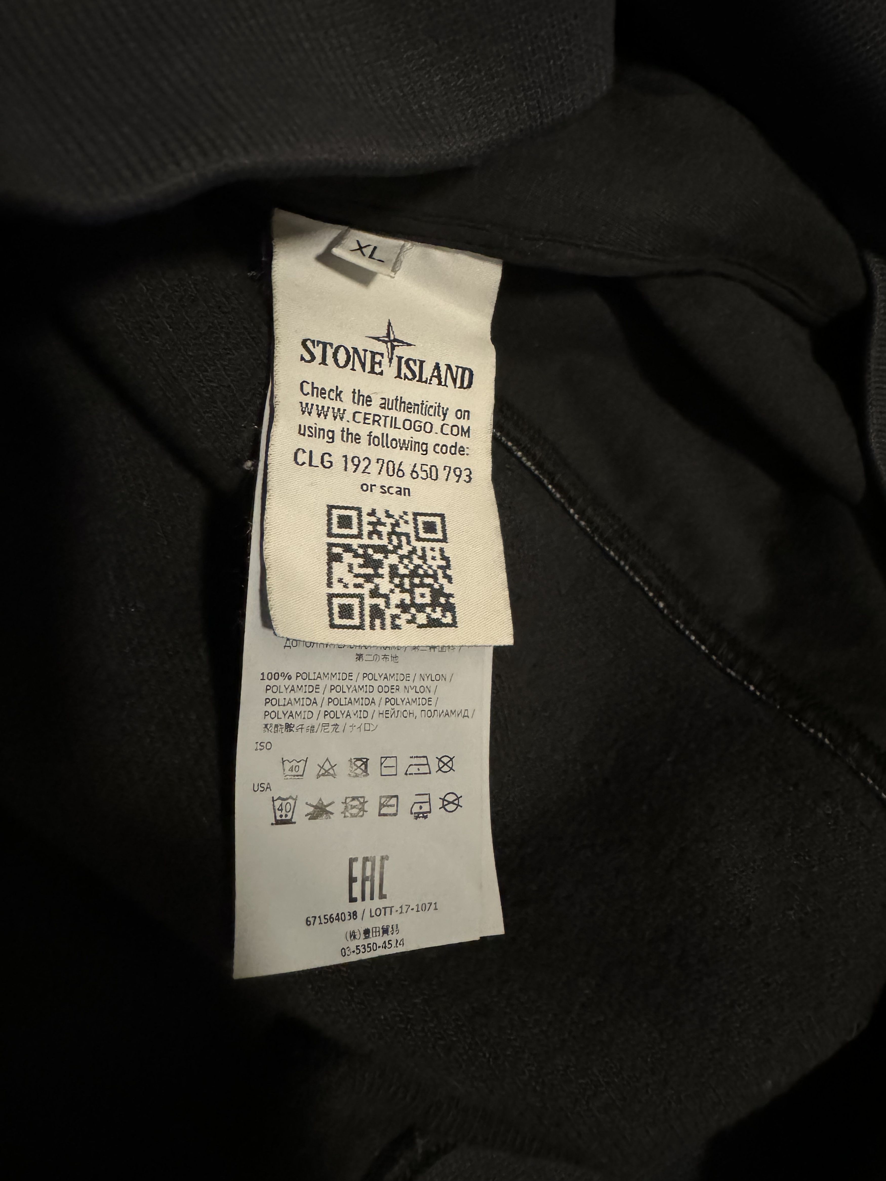 Stone Island Stone Island Fleece Hoodie w/ Nylon Metal Paneling 671564038 Size US XL / EU 56 / 4 - 5 Thumbnail