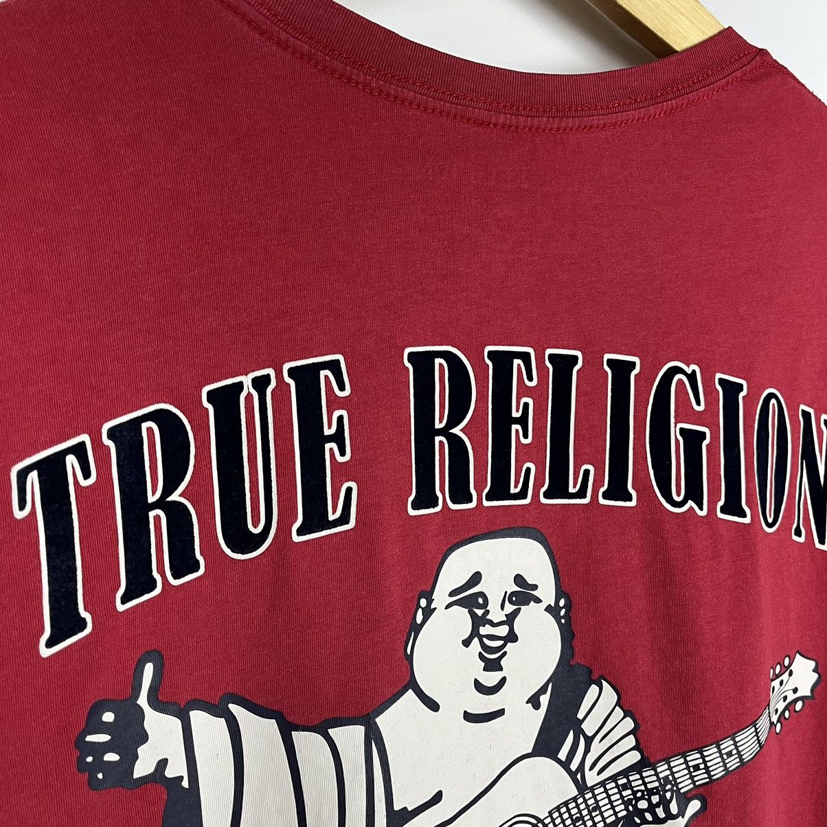 True Religion Vintage True Religion y2k big logo buddha tee 90’s Size US XL / EU 56 / 4 - 4 Thumbnail
