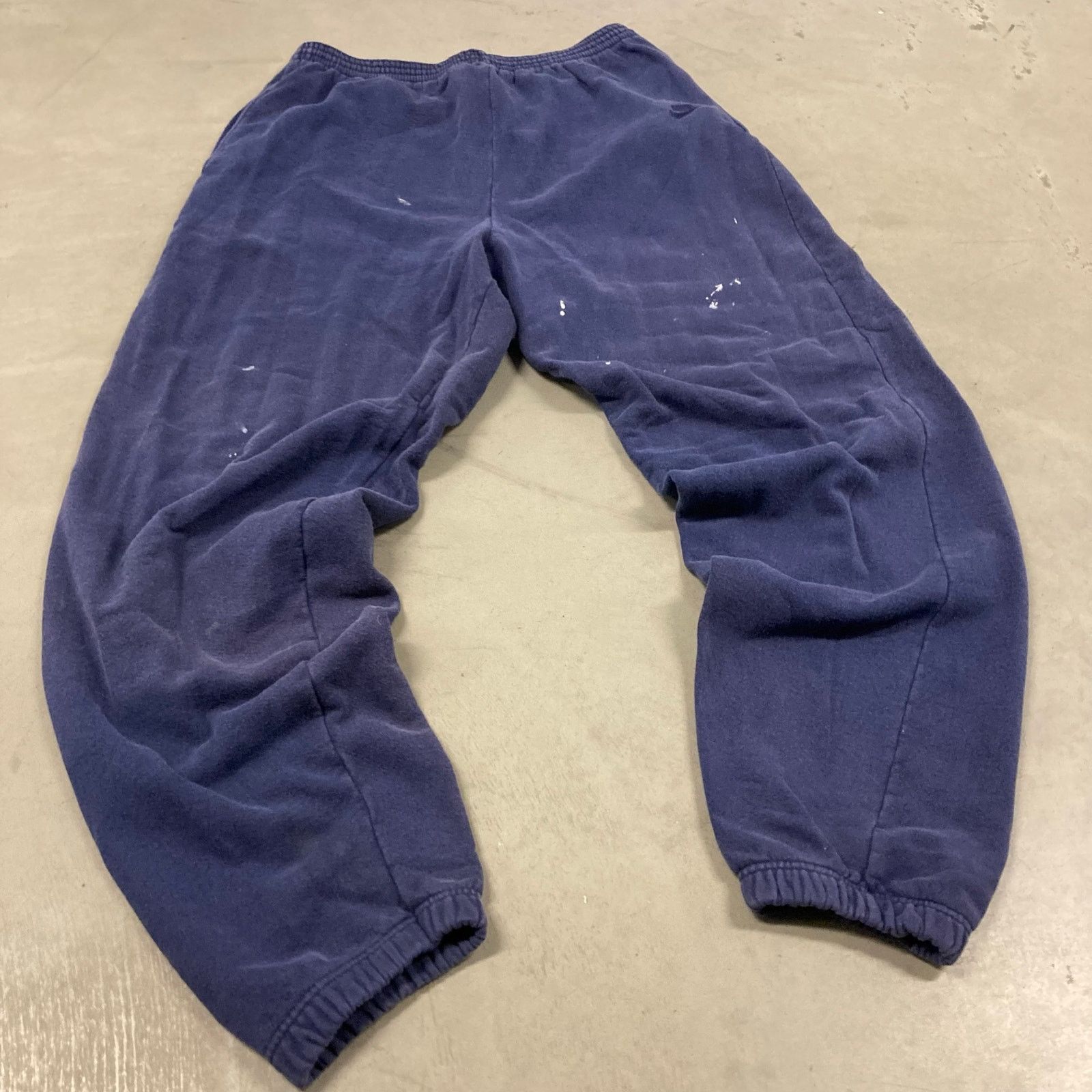 Nike × Vintage Y2K thrashed nike baggy sweatpants 34x31 Size US 34 / EU 50 - 1 Thumbnail