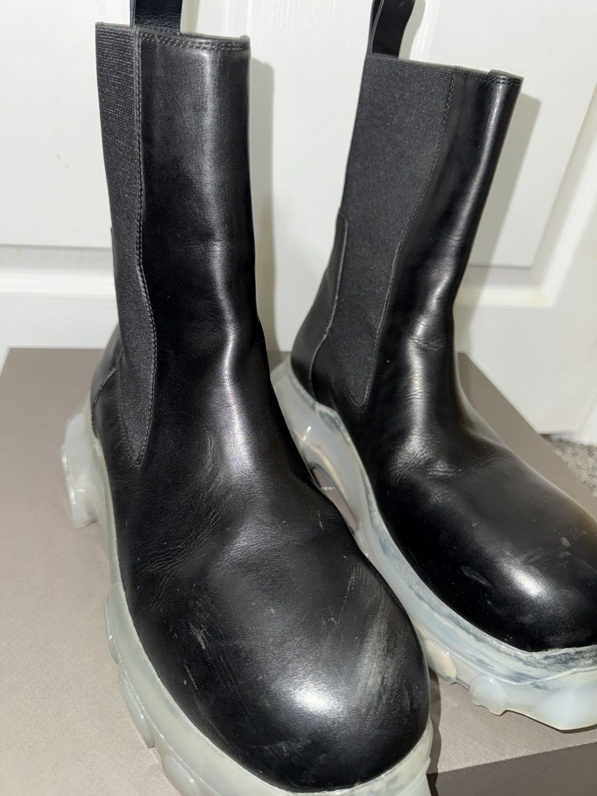 Rick Owens Rick Owen’s Bozo Boots Size US 8 / EU 41 - 3 Thumbnail