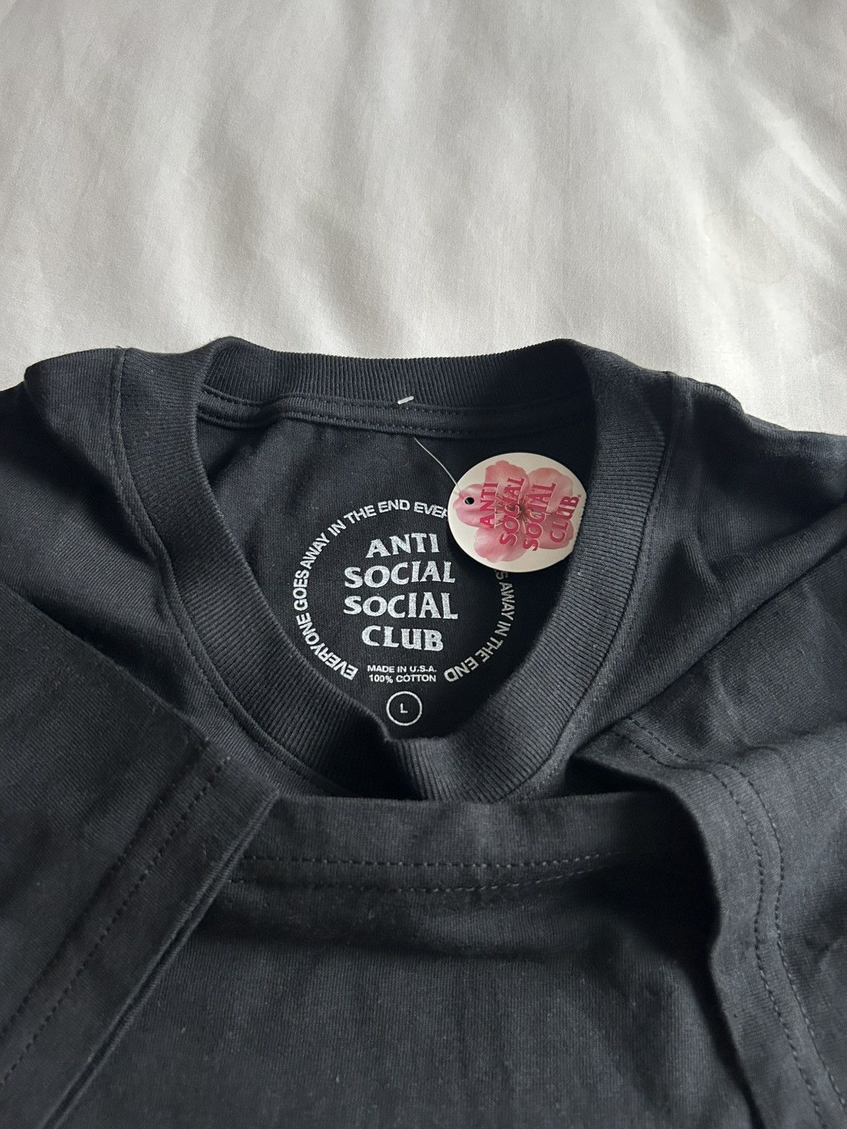 Anti Social Social Club × Fragment Design Anti Social Social Club ASSC Fragment Half Tone Tee USA Size US L / EU 52-54 / 3 - 7 Thumbnail