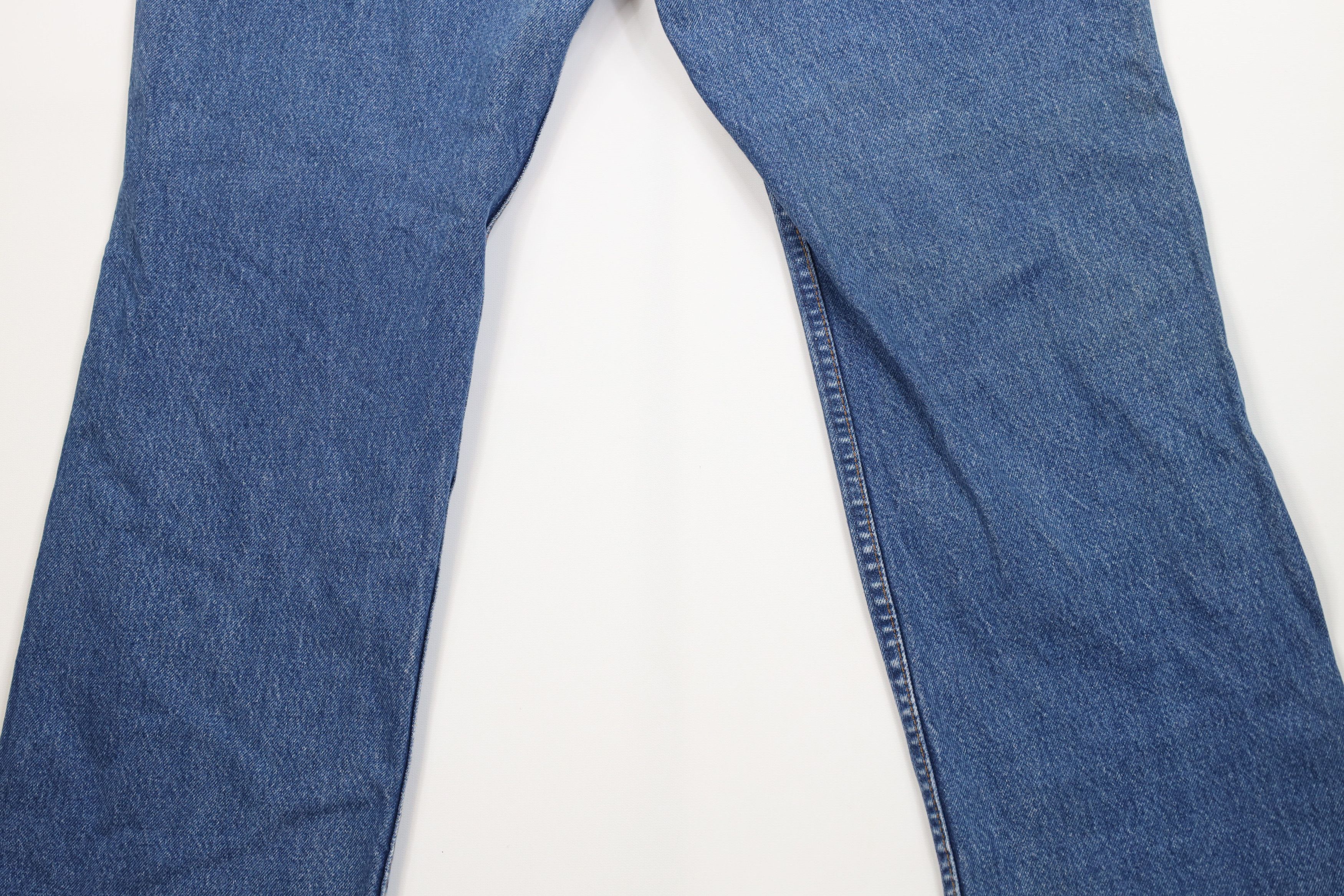 Levi's Vintage 90s Levis 517 Orange Tab Flared Wide Leg Jeans USA Size US 38 / EU 54 - 12 Thumbnail