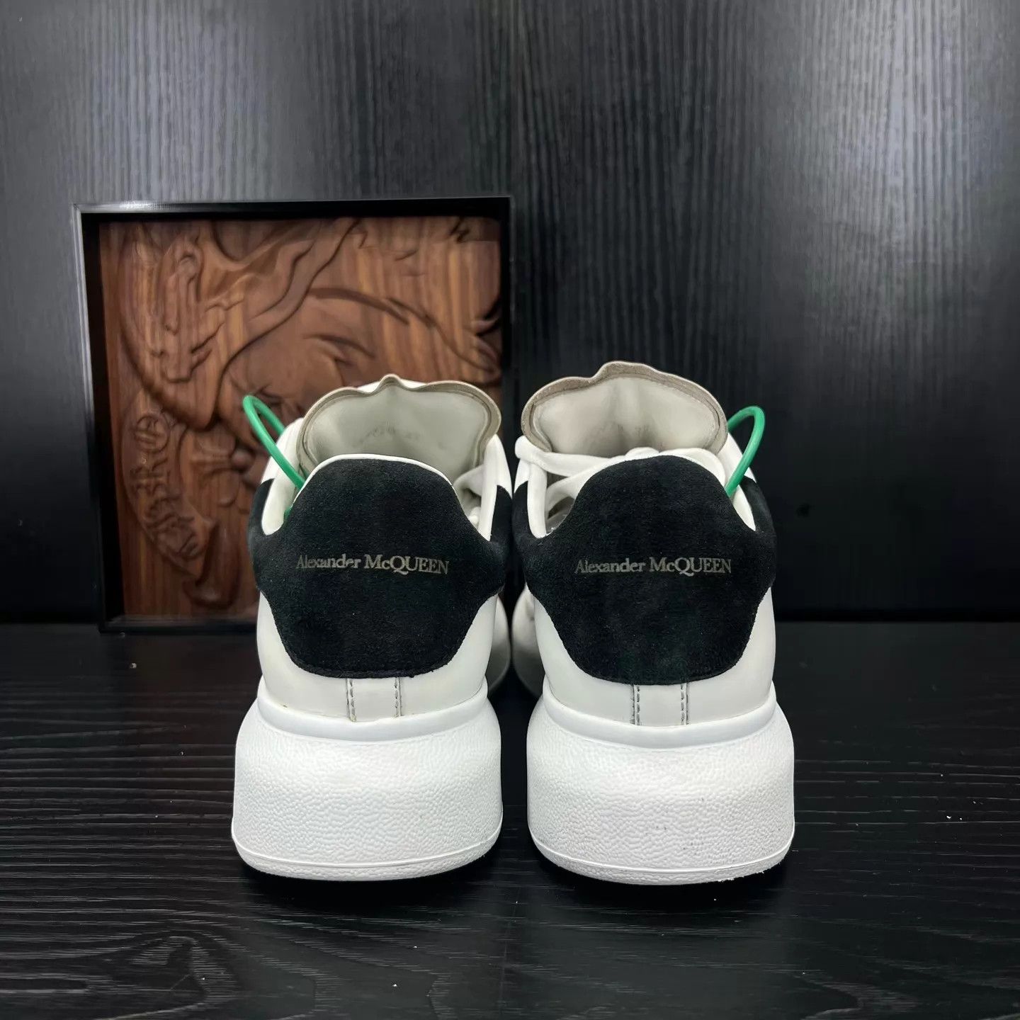 Alexander McQueen Alexander McQueen suede black heel 37 new original box Size US 6.5 / IT 36.5 - 5 Thumbnail