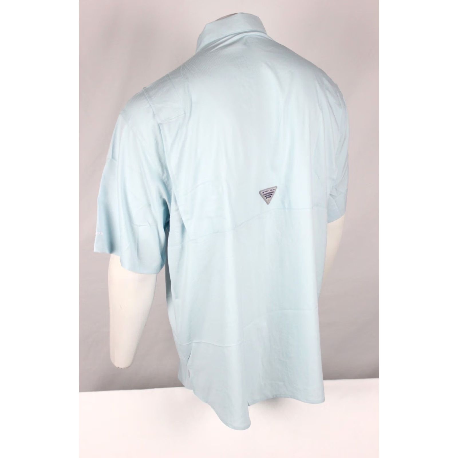 Vintage Columbia PFG Tamiami II Men's Shirt XL Blue Short Sleeve FM7266 482 Size US XL / EU 56 / 4 - 2 Thumbnail