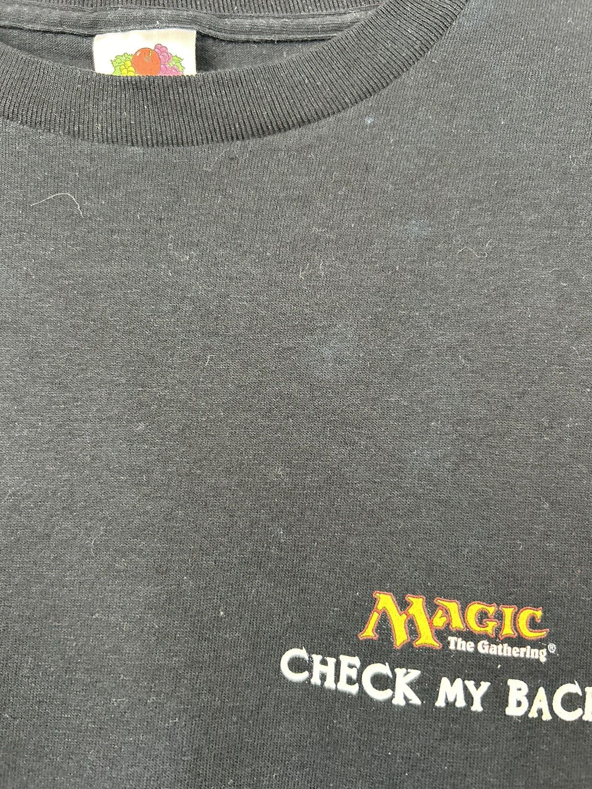 The Game Vintage Magic The Gathering MTG Card Game Promo T-Shirt Size US L / EU 52-54 / 3 - 17 Thumbnail
