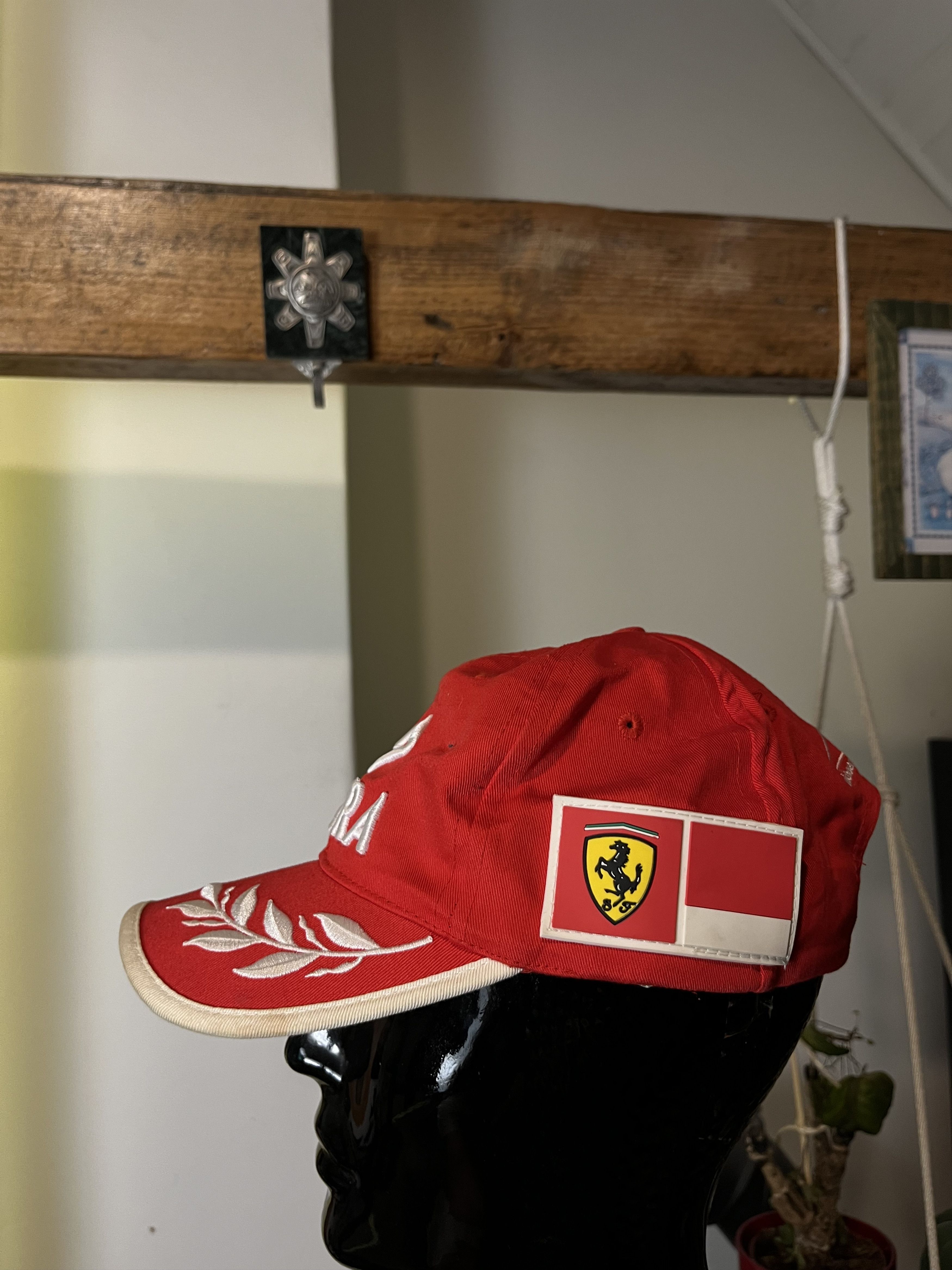 Ferrari × Vintage 00s Dekra Michael Schumacher F1 World Champion Cap Ferrari Size ONE SIZE - 3 Thumbnail