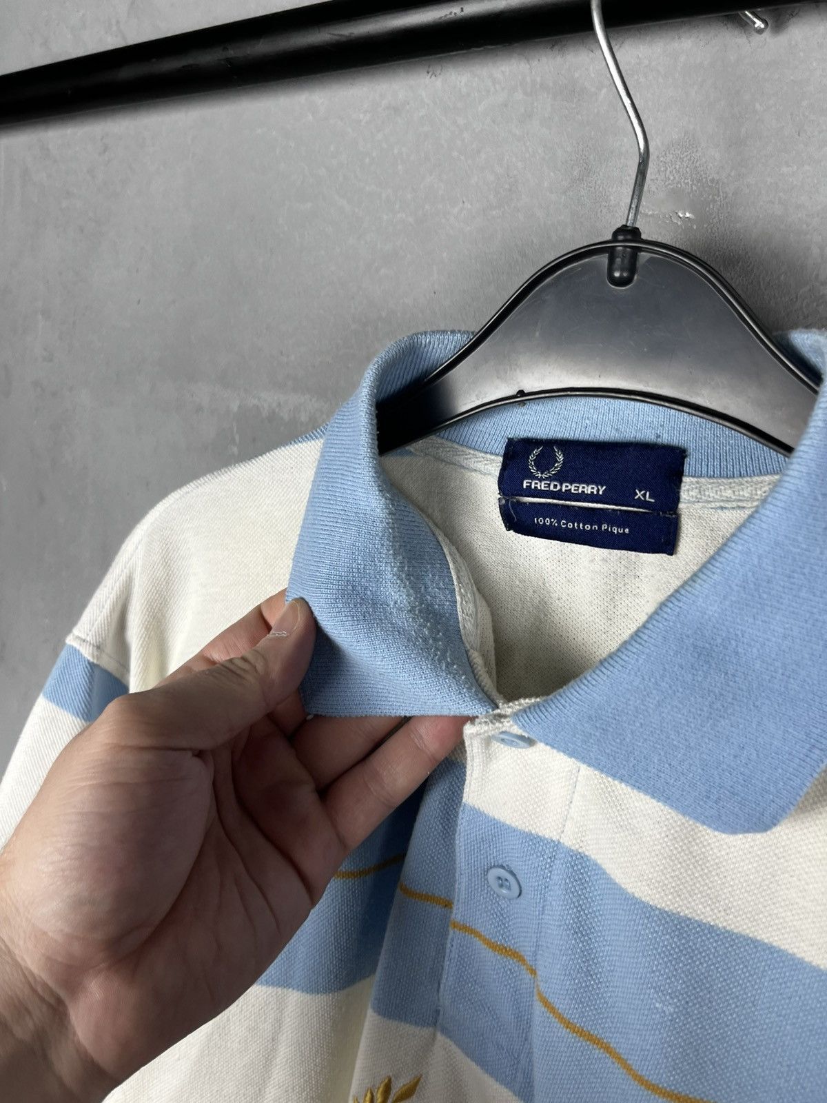 Fred Perry Fred perry big logo polo shirt vintage size XL Size US XL / EU 56 / 4 - 5 Thumbnail