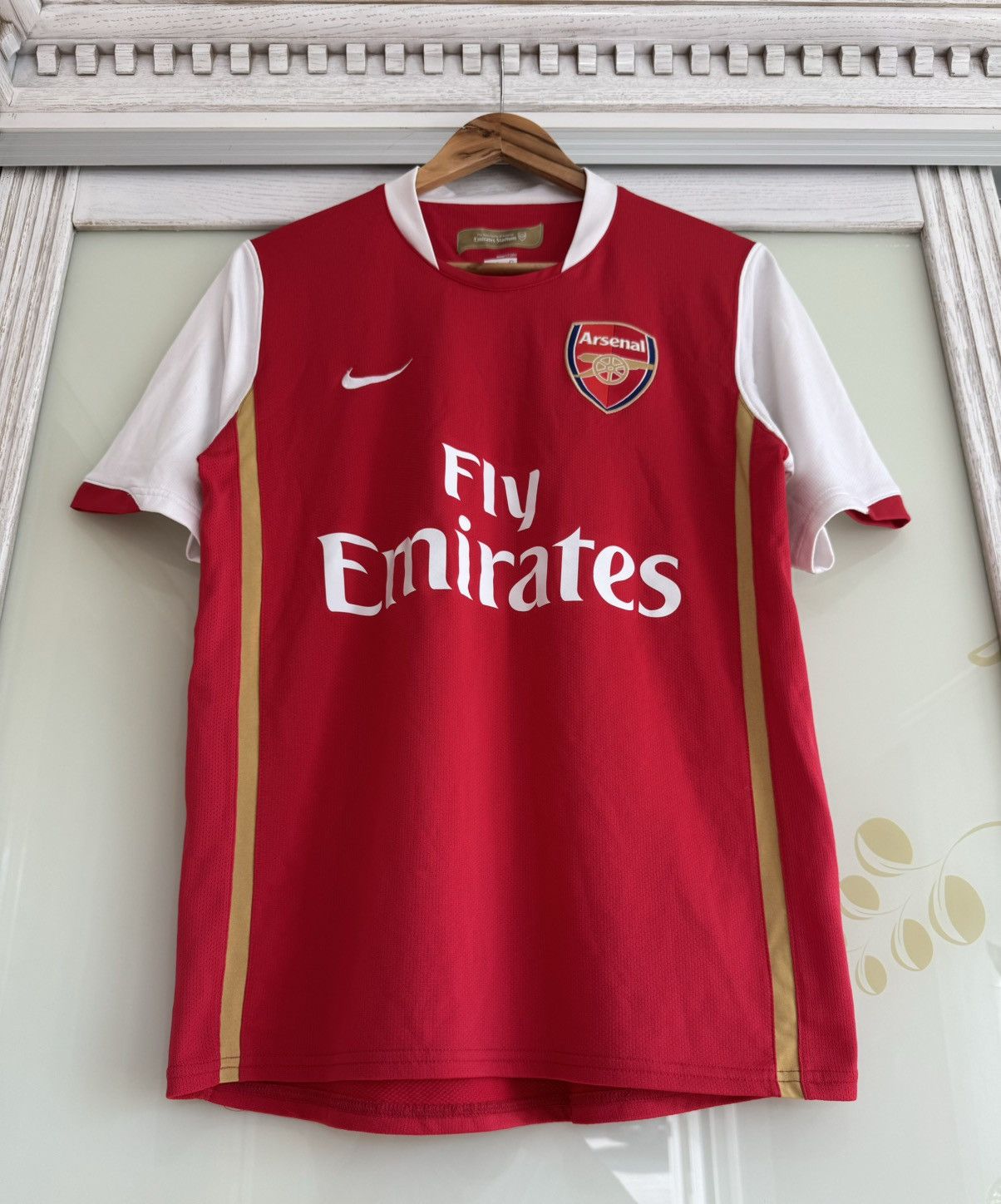 Nike × Vintage Vintage Arsenal 2007-2008 Home Soccer Jersey Football Kit Size US S / EU 44-46 / 1 - 5 Thumbnail