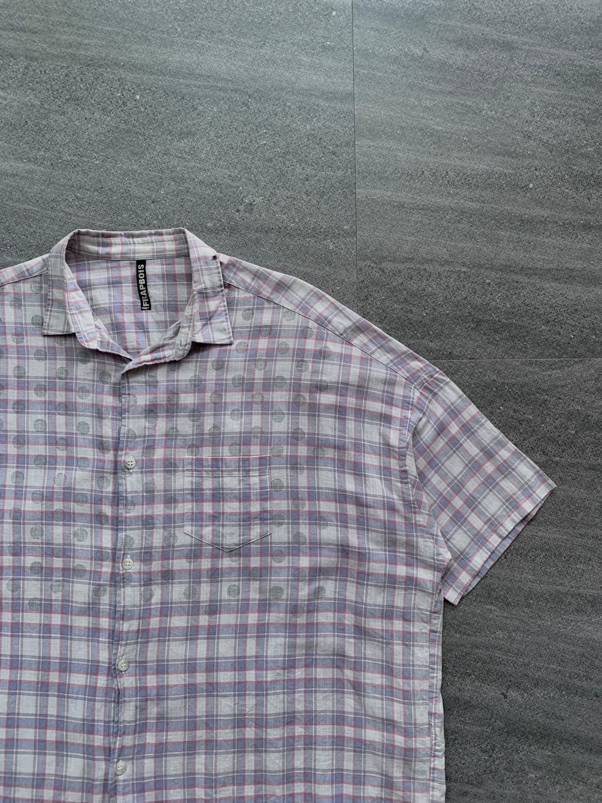 Issey Miyake FREE IMPORT TAX Frapbois Oversized Vintage Plaid Shirt Size US M / EU 48-50 / 2 - 2 Thumbnail