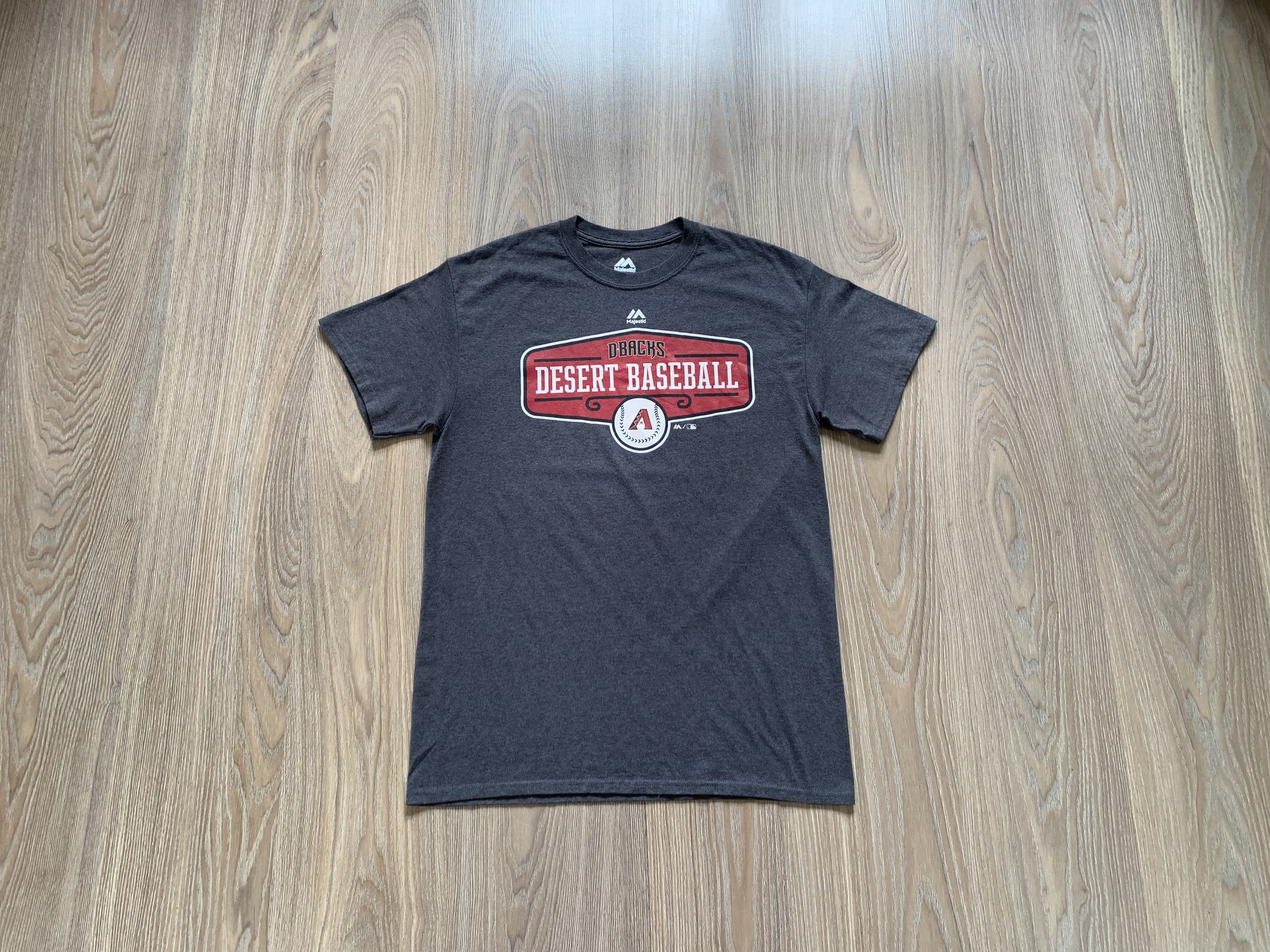 Majestic × Vintage Majestic D Backs Desert Basketball T Shirt Size US M / EU 48-50 / 2 - 1 Thumbnail