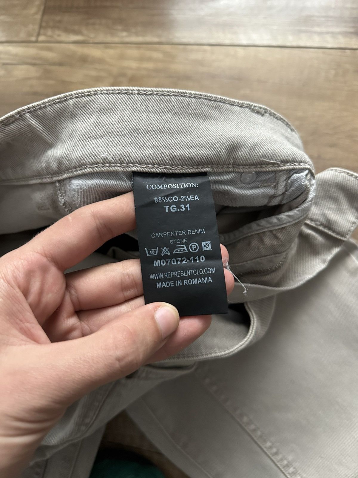 Represent Clo. Represent Double Knee Carpenter Pants Size US 31 - 14 Thumbnail