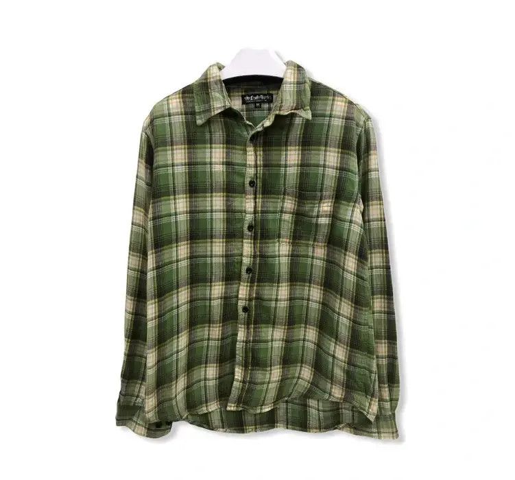 Flannel × Japanese Brand Craft Works Checked Plaid Tartan Flannel Shirt 👕 Size US S / EU 44-46 / 1 - 1 Thumbnail