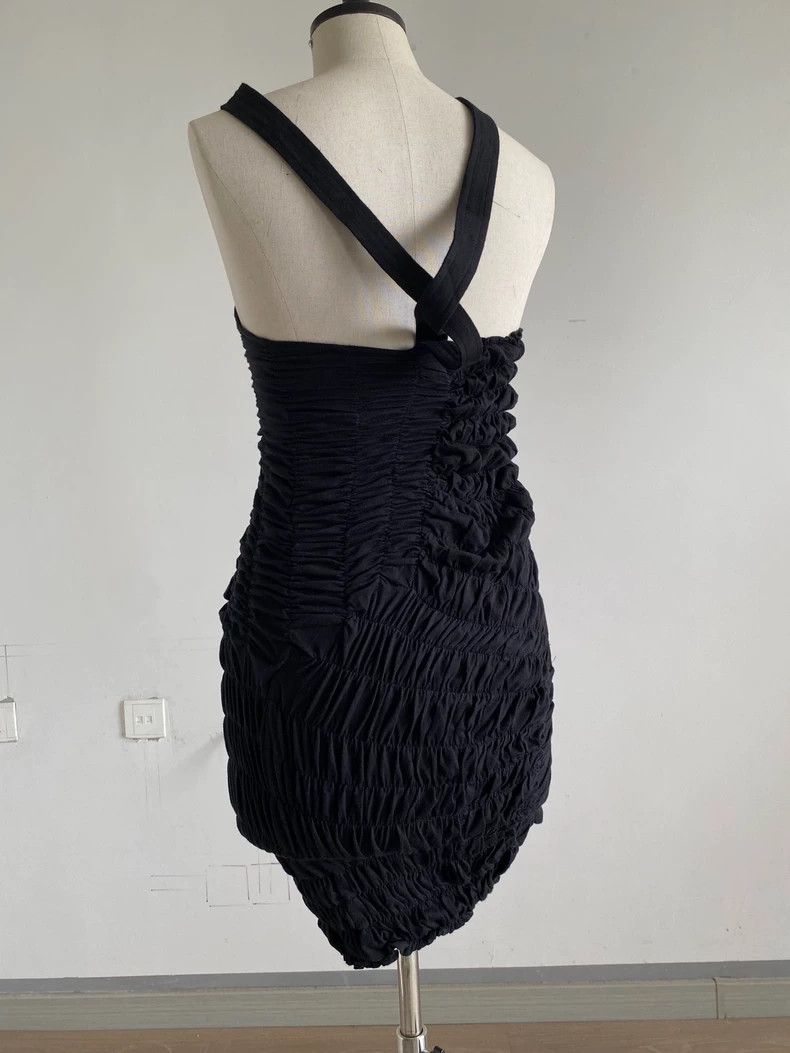Comme des Garcons Comme Des Garcons Super-heavy stretch-pleated asymmetric d Size S / US 4 / IT 40 - 4 Thumbnail