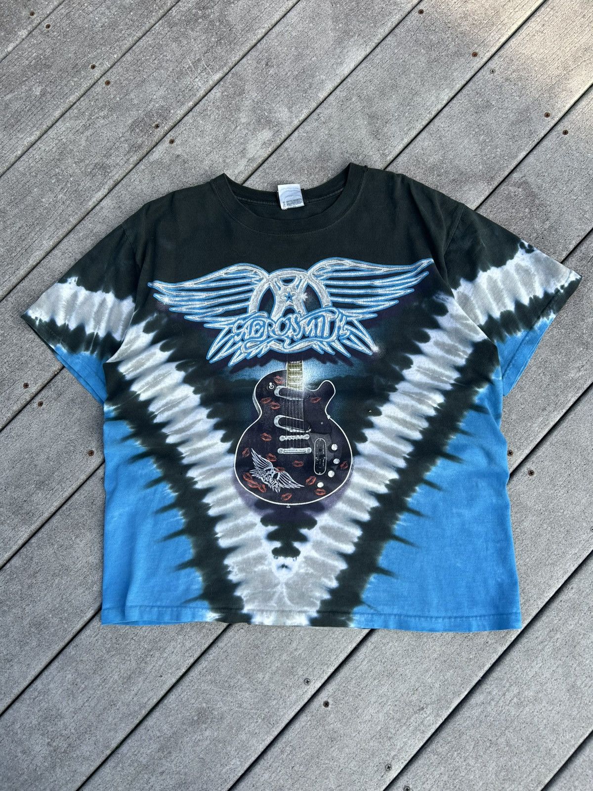 Liquid Blue Vintage Aerosmith Liquid Blue Shirt Size US M / EU 48-50 / 2 - 1 Thumbnail