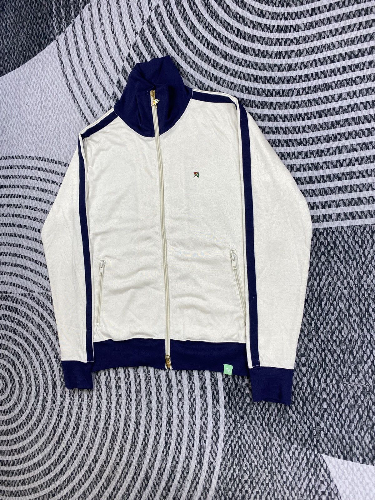 Palmer Trading Company Vintage 80s Arnold Palmer Back Hit Spellout Zip-Up Jacket Size US S / EU 44-46 / 1 - 4 Thumbnail