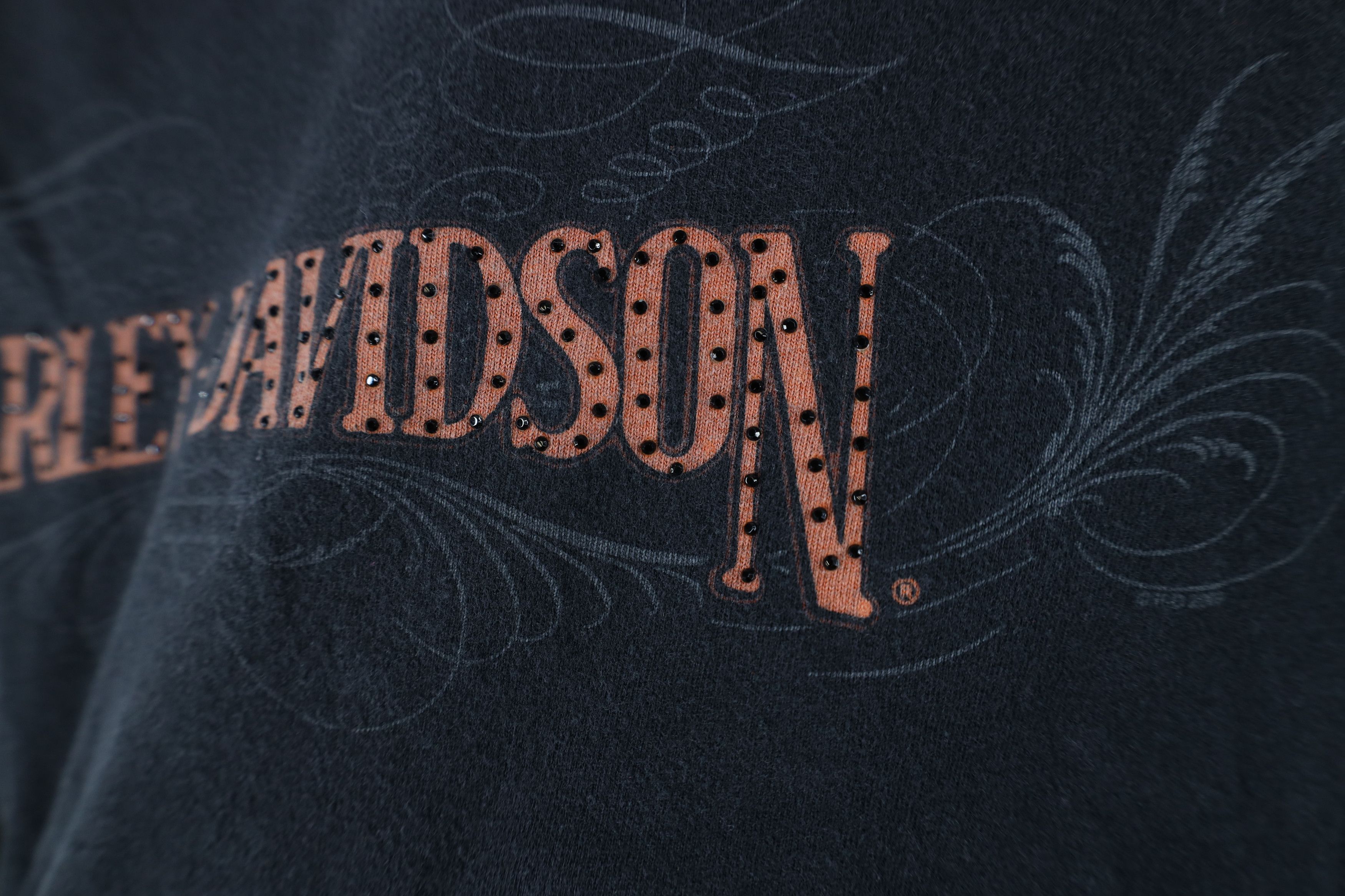 Harley Davidson Vintage Y2K Harley Davidson Tribal Long Sleeve T-Shirt Size L / US 10 / IT 46 - 7 Thumbnail