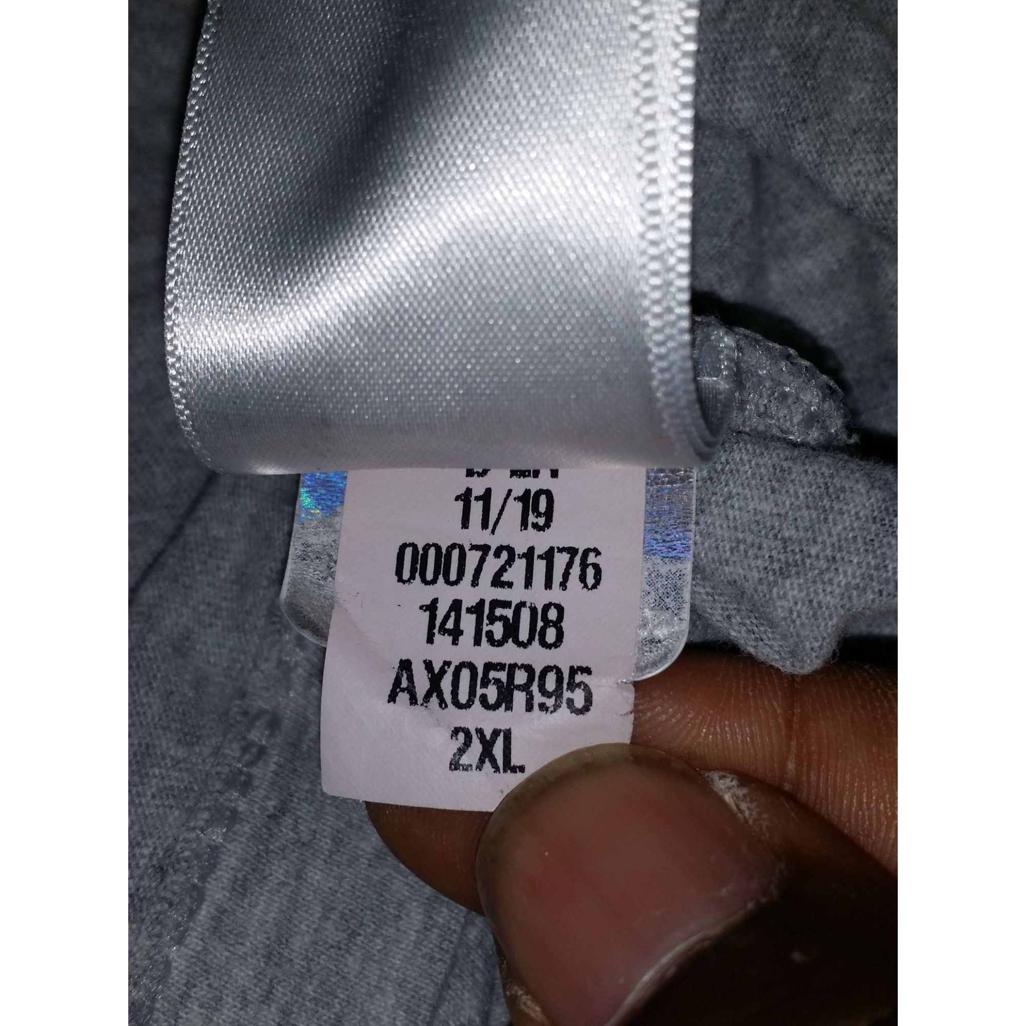 The North Face The North Face Tshirt Men Sz XXL Short Sleeve Box Logo Gray Size XXL / US 16-18 / IT 52-54 - 7 Thumbnail