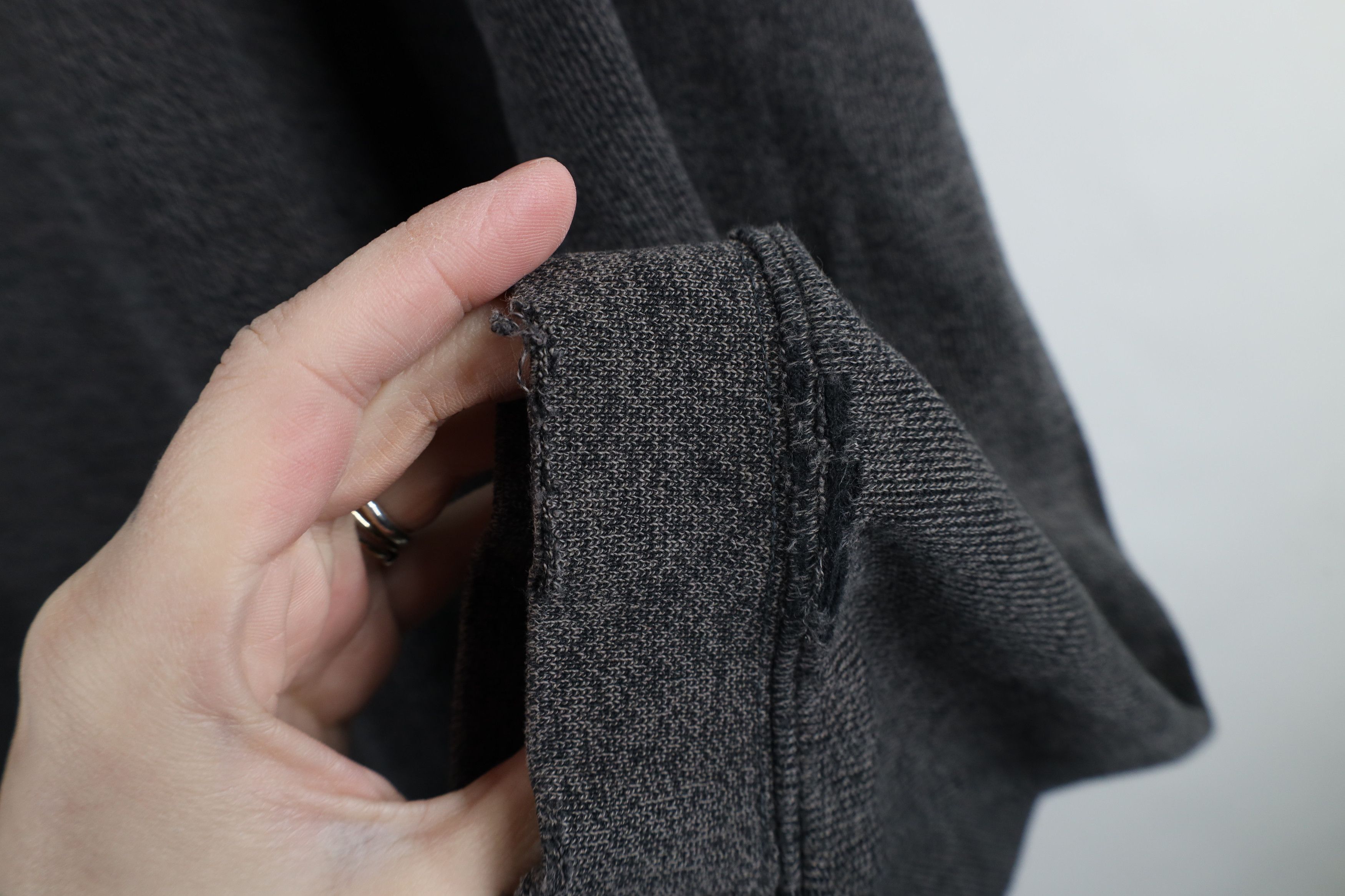 Eddie Bauer × Vintage Vintage 90s Eddie Bauer Ribbed Knit Long Sleeve T-Shirt Size US L / EU 52-54 / 3 - 4 Thumbnail