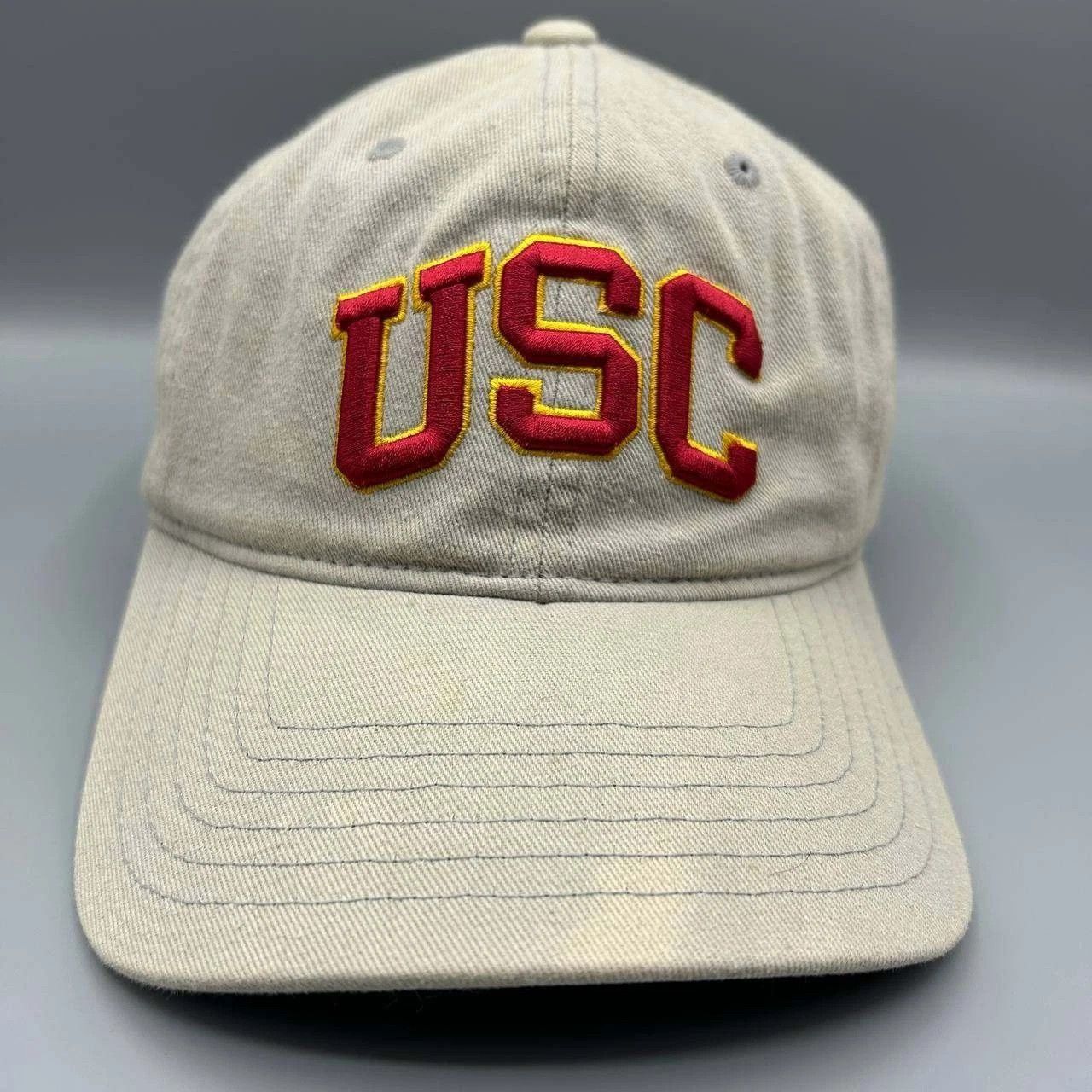 The Unbranded Brand USC Trojans Annenberg Hat Men Embroidered Strap Back Cotton Size ONE SIZE - 1 Thumbnail