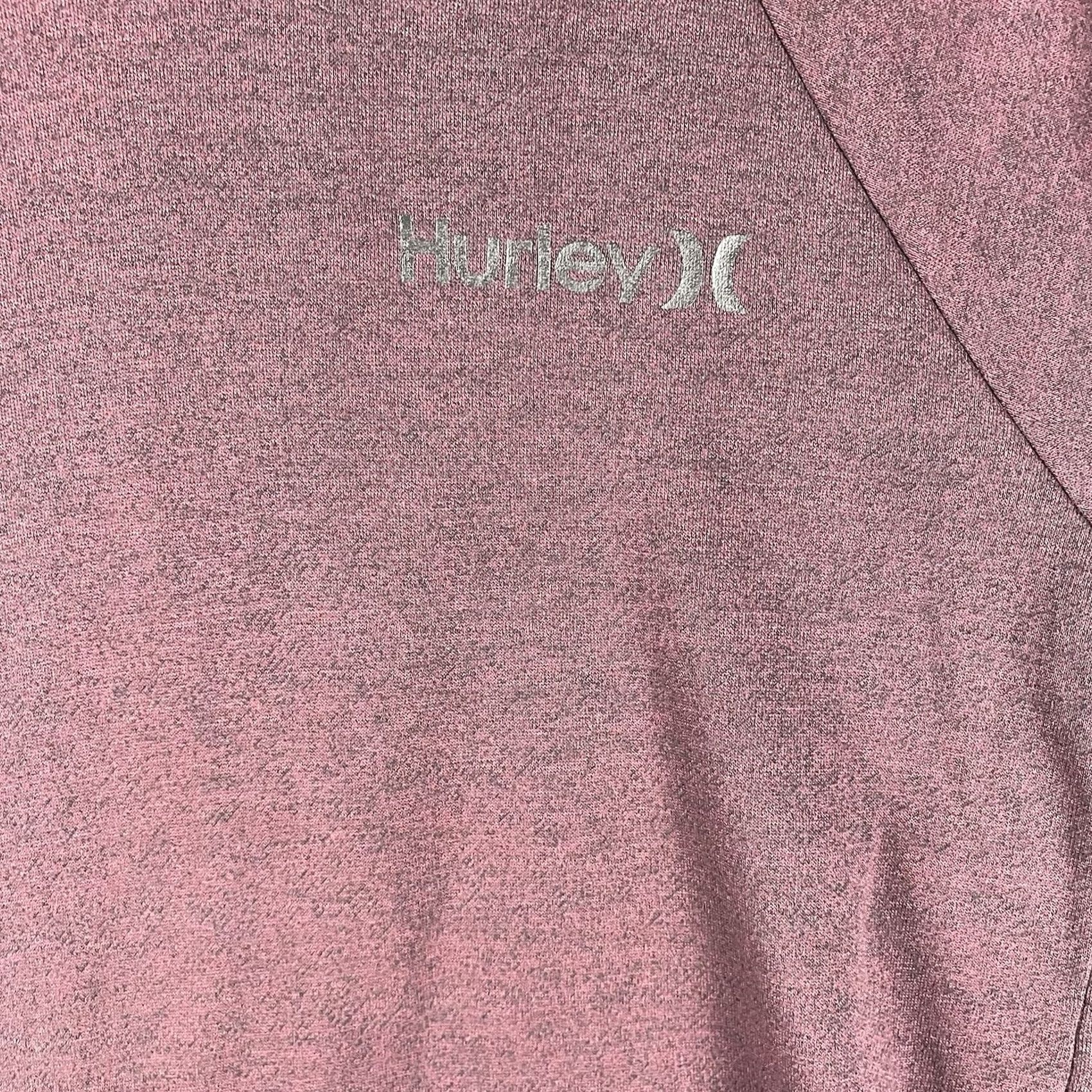 Hurley Hurley Lightweight Hoodie Mens Size M Blue Heathered Pullover Long Sleeve Logo Hooded All Seasons Size US M / EU 48-50 / 2 - 2 Thumbnail
