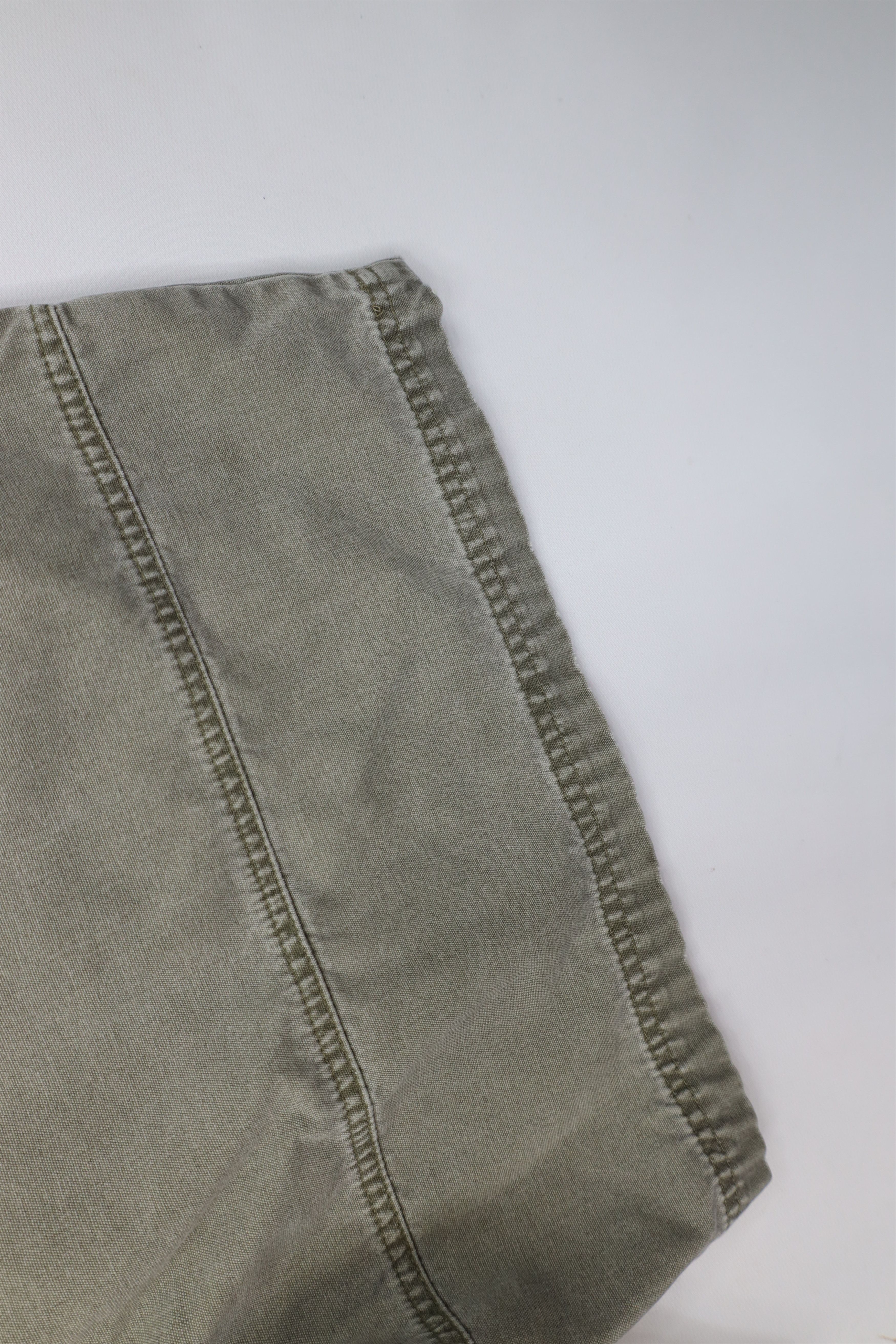Vintage Vintage 90s Streetwear Pocket Above Knee Shorts Green Cotton Size US 36 / EU 52 - 11 Thumbnail