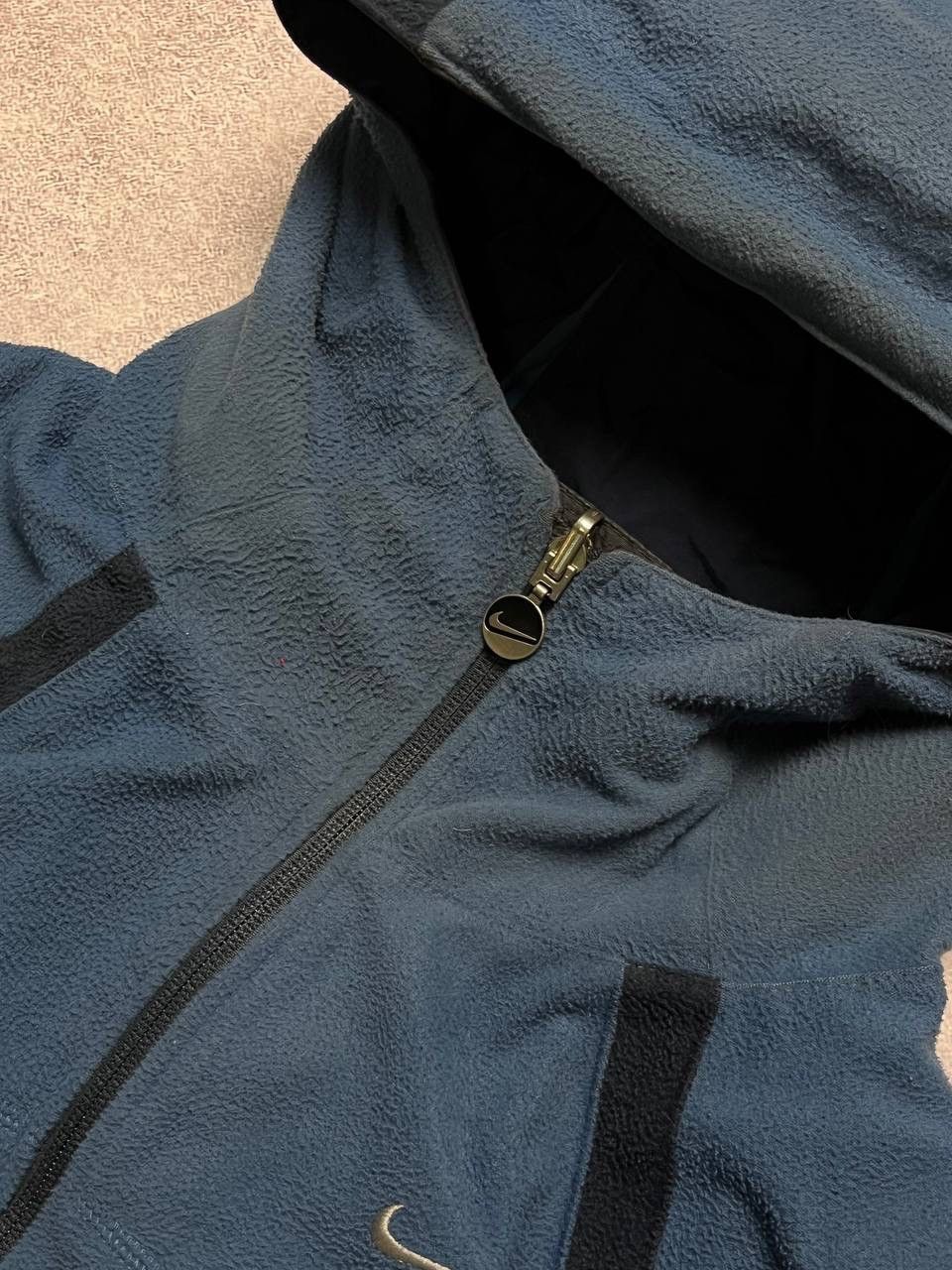 Nike Vintage Nike Swoosh Reversible Fleece Winter Jacket M Size US M / EU 48-50 / 2 - 7 Thumbnail