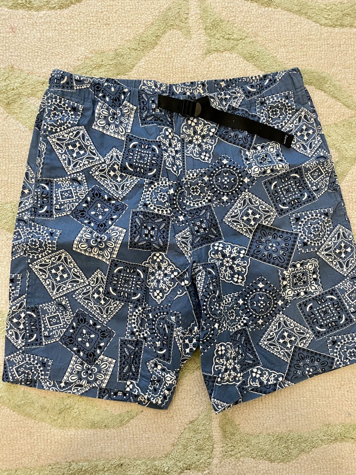 Supreme Supreme 2015 bandana belted shorts | Grailed