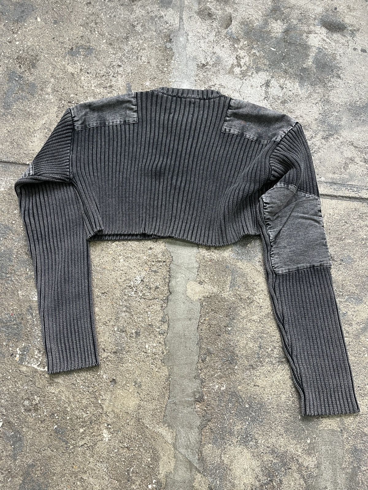 Vaquera Vaquera Black Military Cardigan (unisex) Size US M / EU 48-50 / 2 - 12 Thumbnail