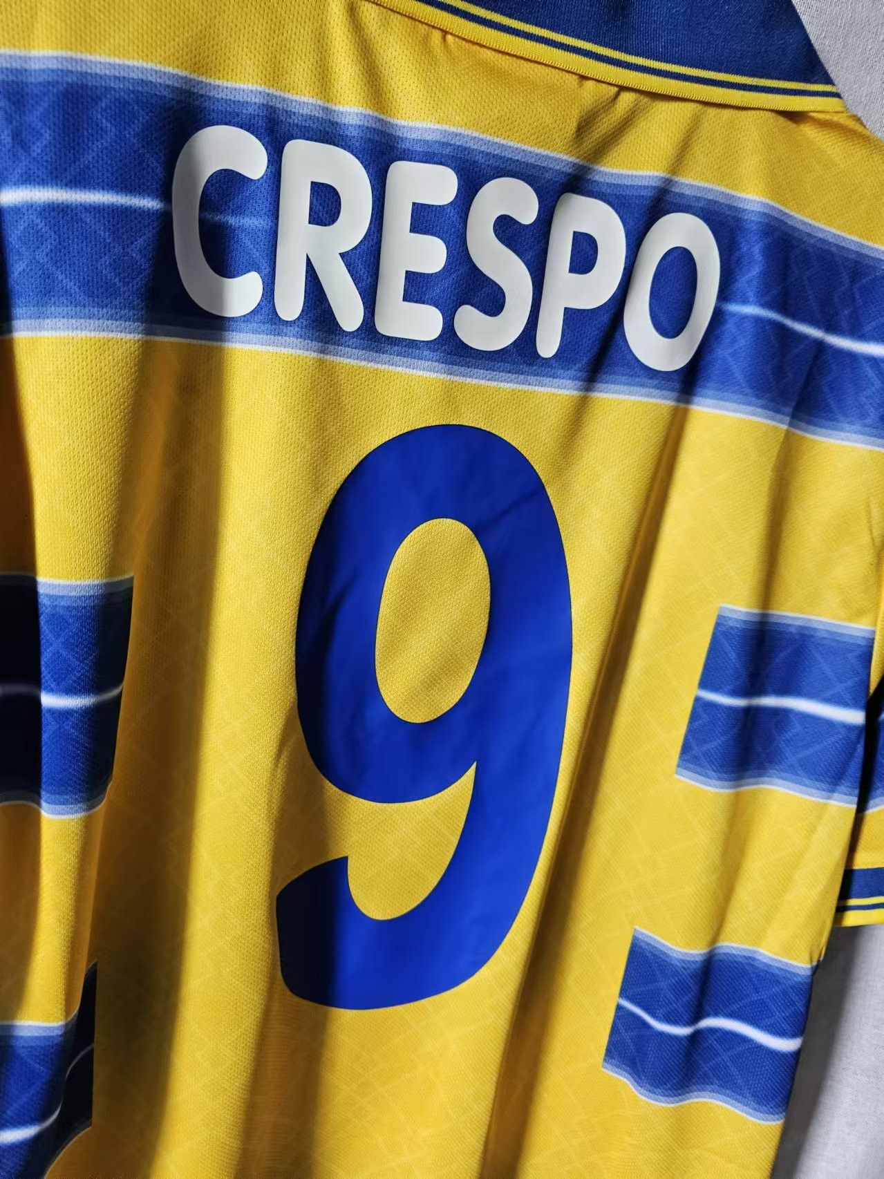 Other 1998 1999 Parma #9 Crespo Jersey Size US L / EU 52-54 / 3 - 4 Thumbnail